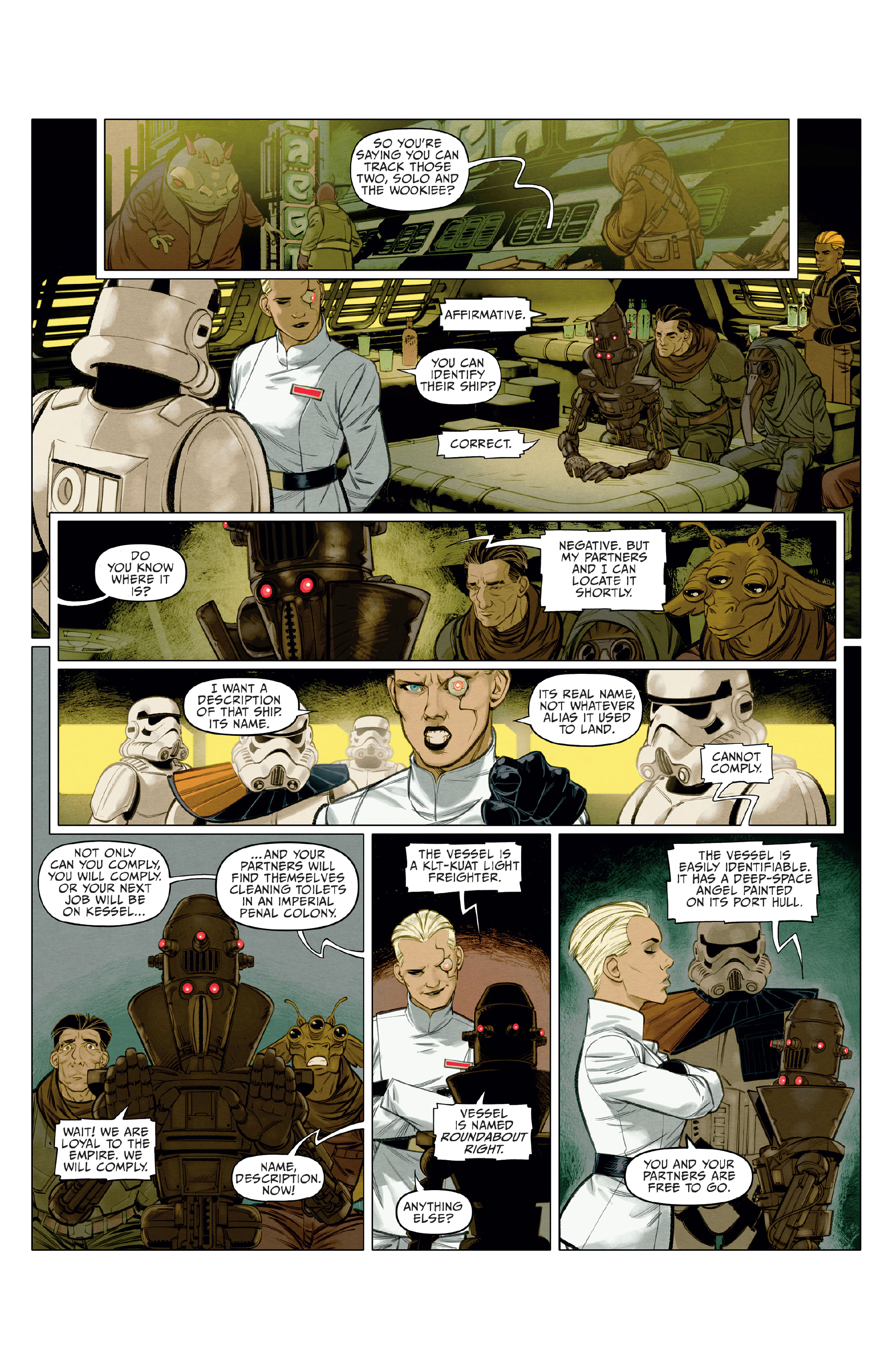 Read online Star Wars Adventures: Smuggler's Run comic -  Issue #1 - 37