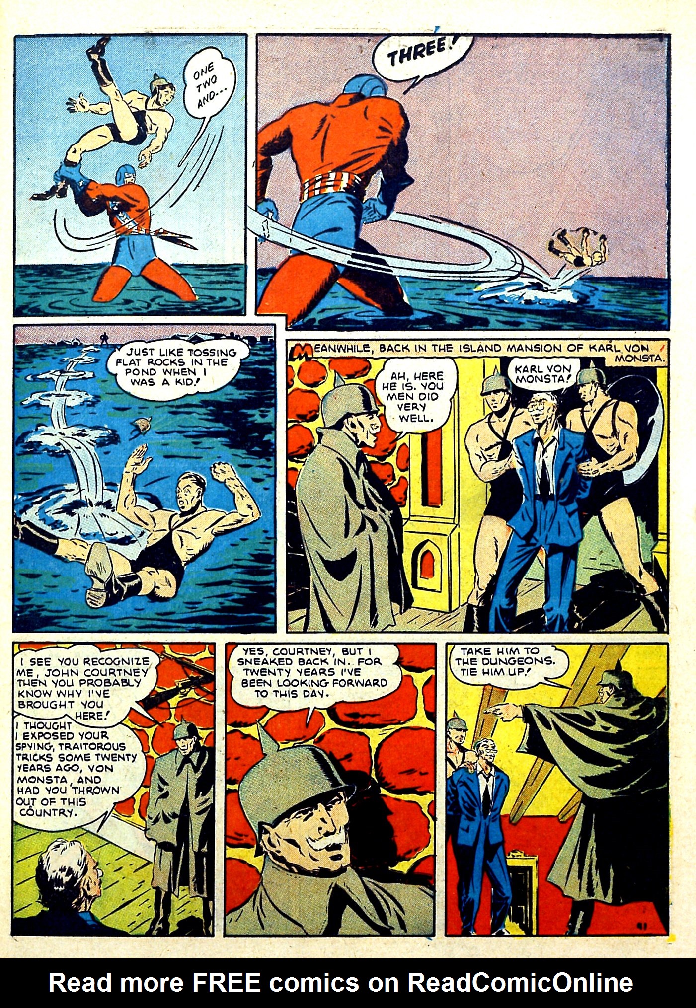 Read online Our Flag Comics comic -  Issue #4 - 43