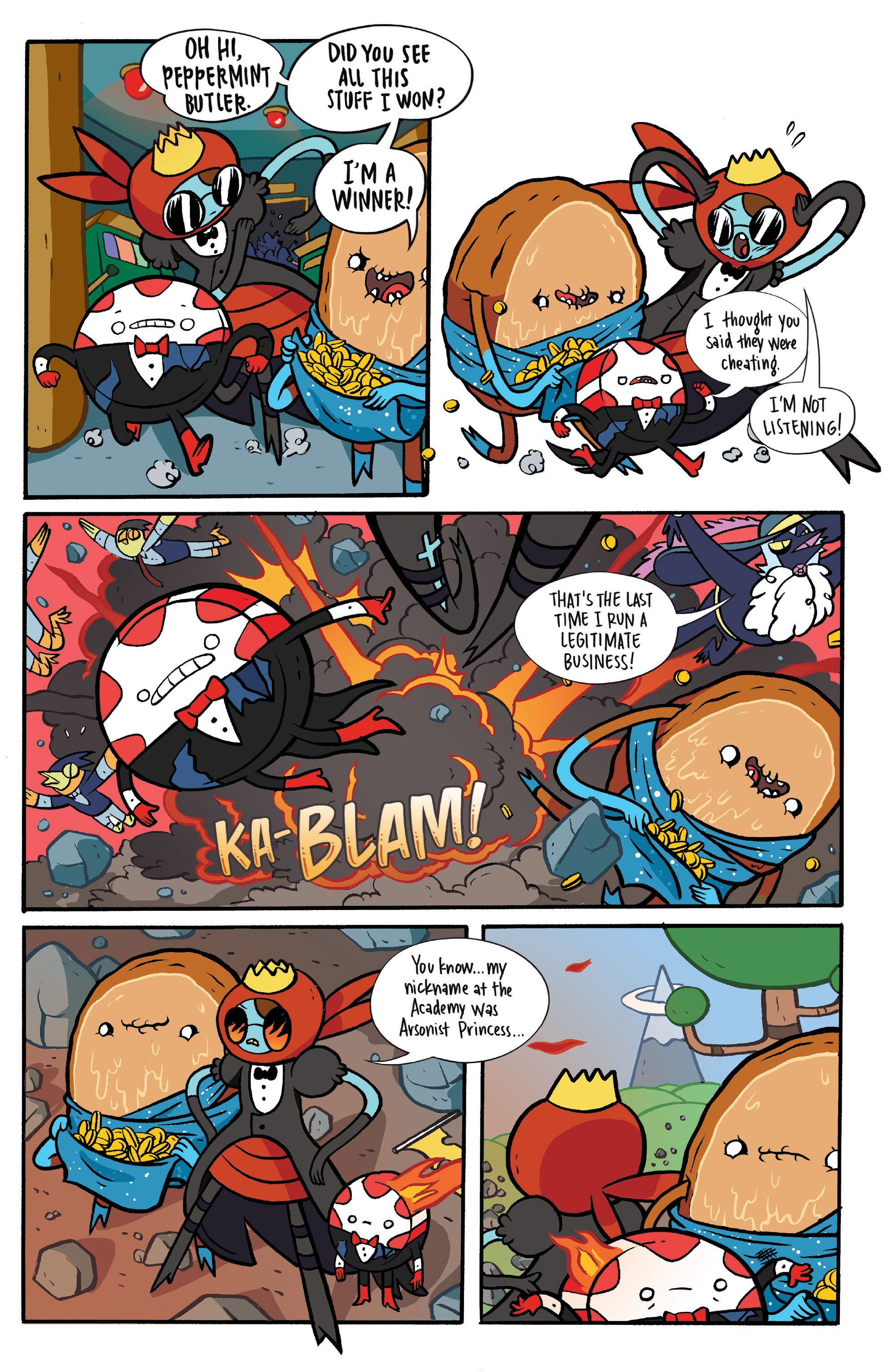Read online Adventure Time: Candy Capers comic -  Issue #4 - 16