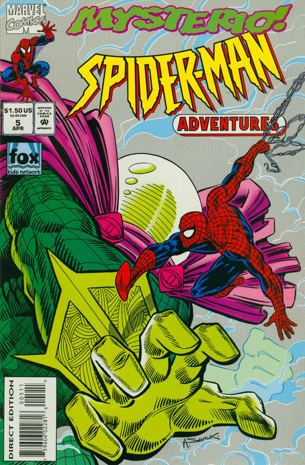 Read online Spider-Man Adventures comic -  Issue #5 - 1