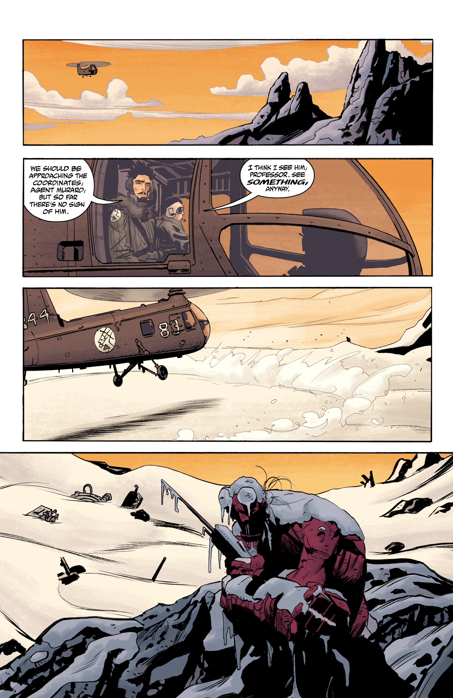 Read online Hellboy and the B.P.R.D.: 1954 -- Black Sun comic -  Issue #2 - 21