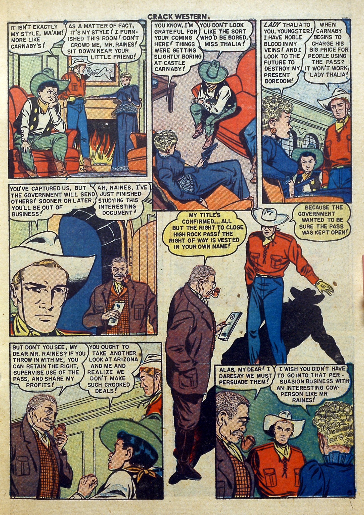 Read online Crack Western comic -  Issue #67 - 7