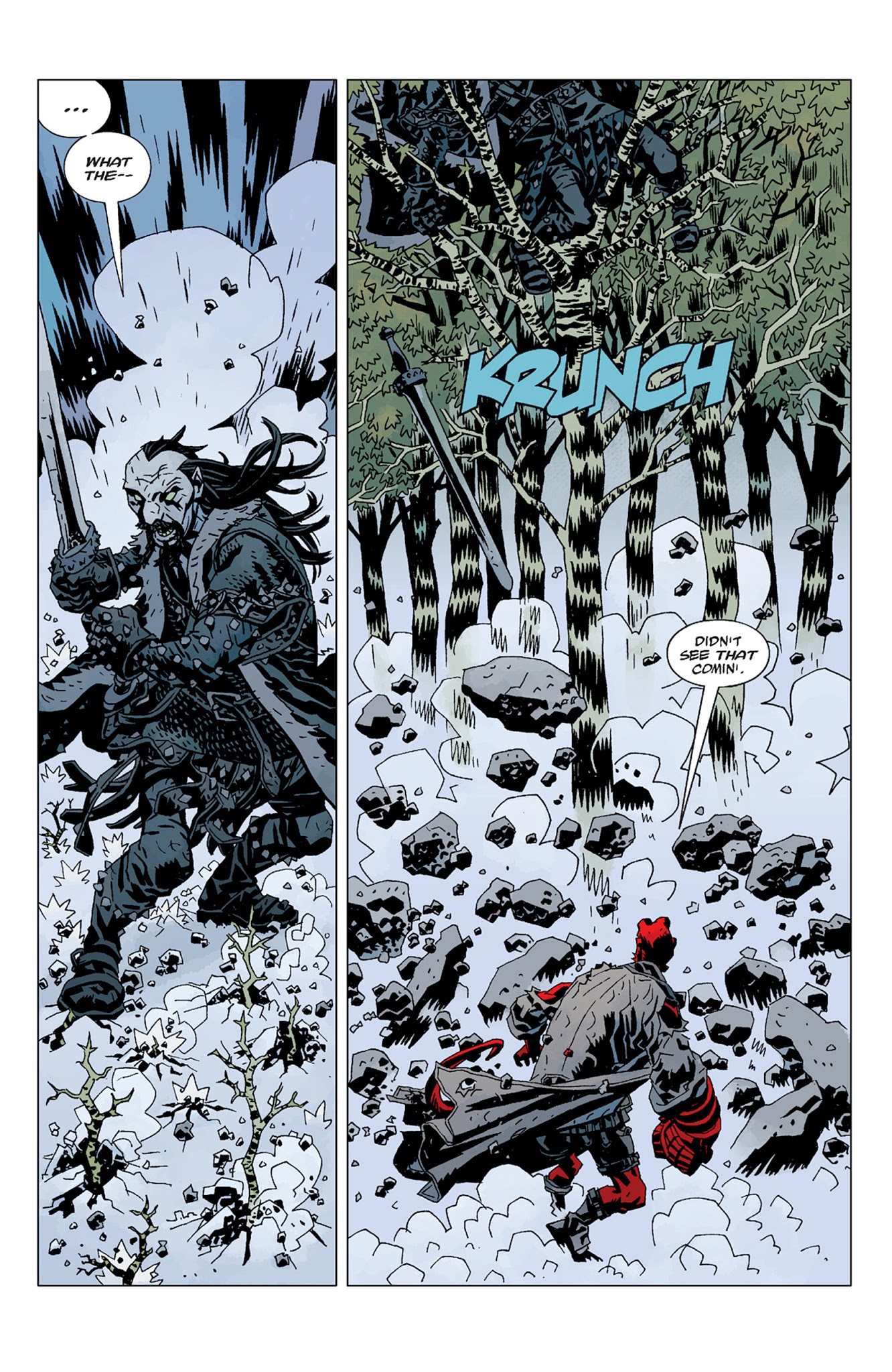 Read online Hellboy: Darkness Calls comic -  Issue # TPB - 117