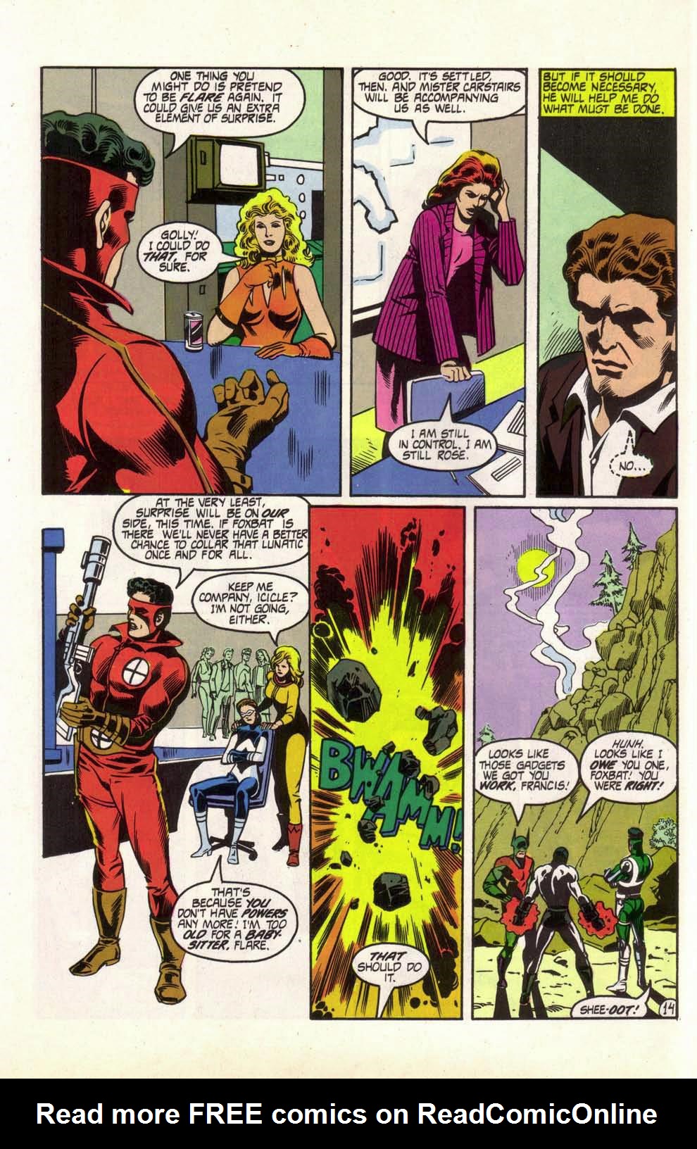 Read online Champions (1987) comic -  Issue #5 - 16