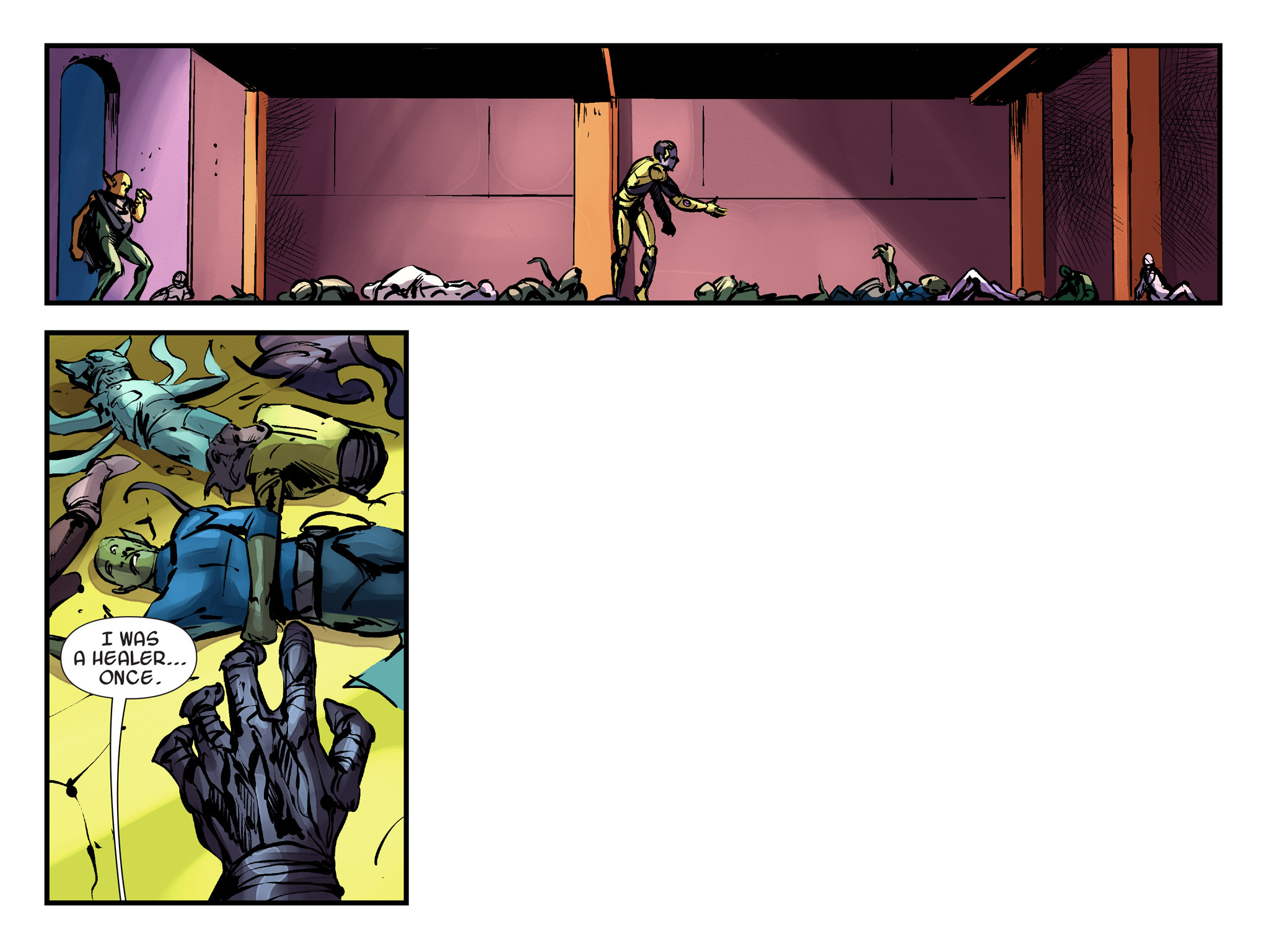 Read online Thanos: A God Up There Listening comic -  Issue # TPB - 257