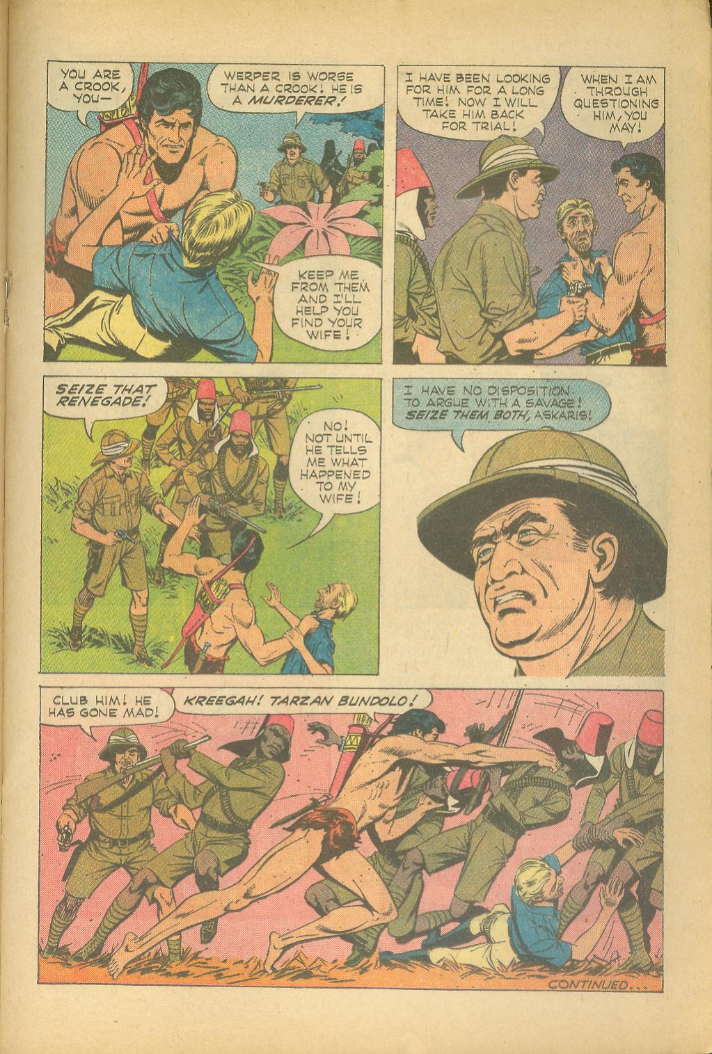 Read online Tarzan (1962) comic -  Issue #161 - 17
