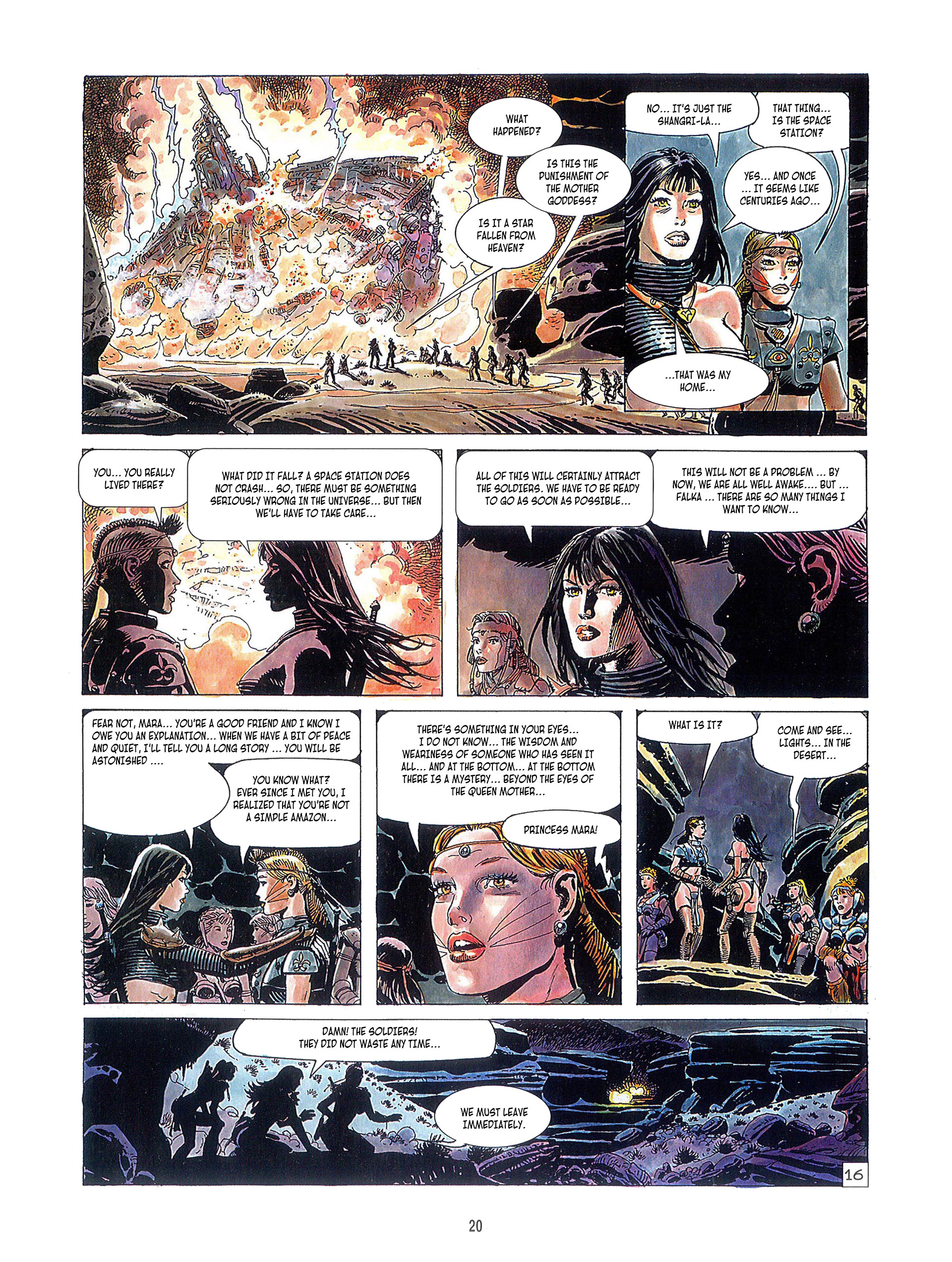 Read online Falka comic -  Issue #5 - 18