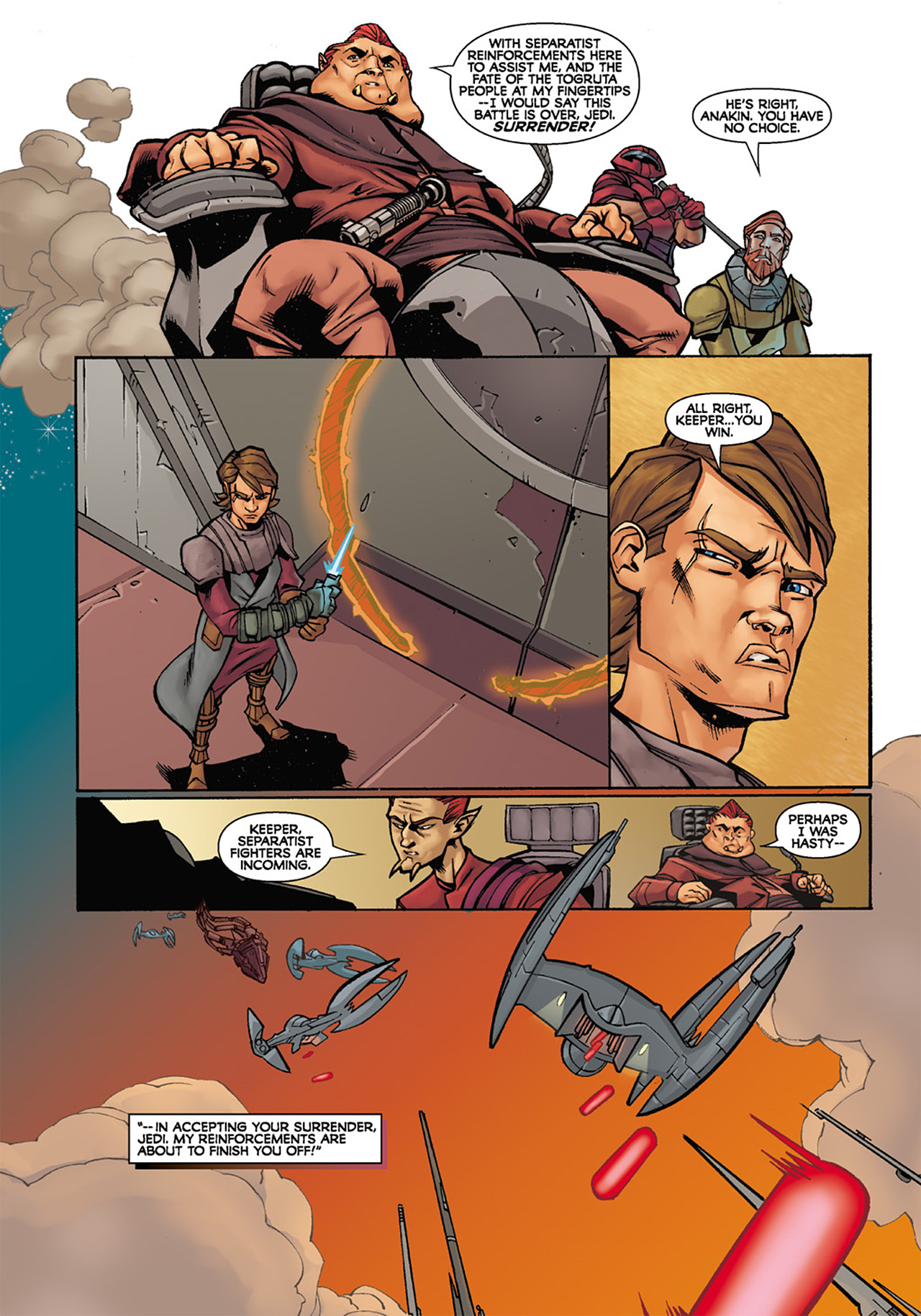 Read online Star Wars: The Clone Wars comic -  Issue #6 - 11