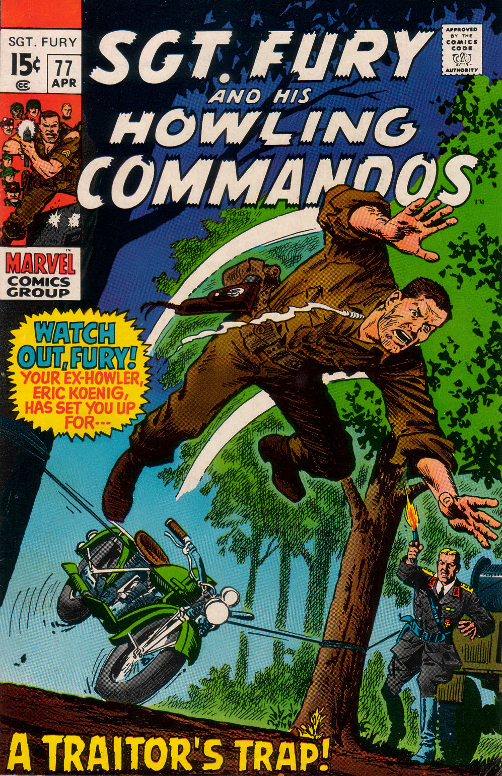 Read online Sgt. Fury comic -  Issue #77 - 1