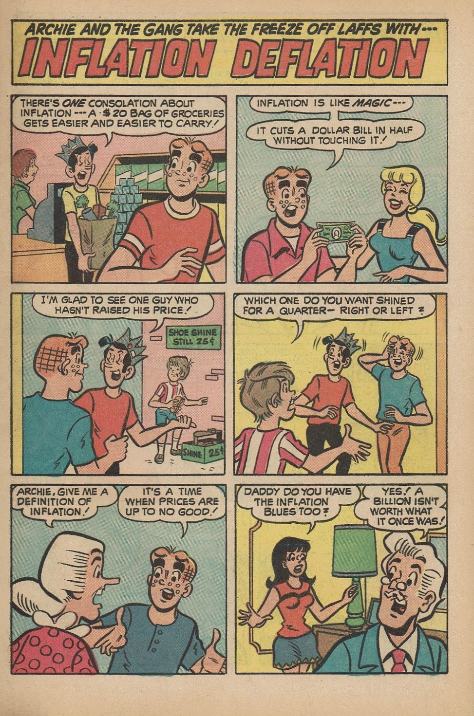Read online Archie's Joke Book Magazine comic -  Issue #174 - 5