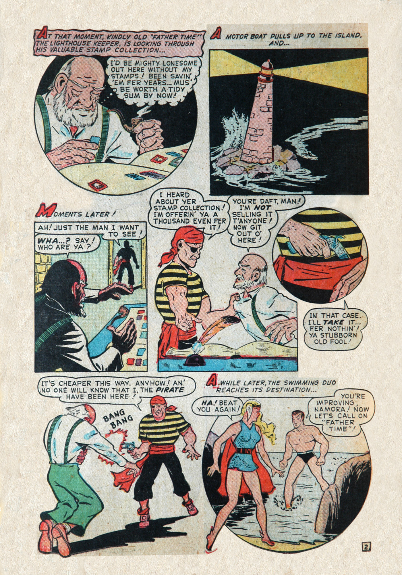 Read online Blonde Phantom Comics comic -  Issue #15 - 18
