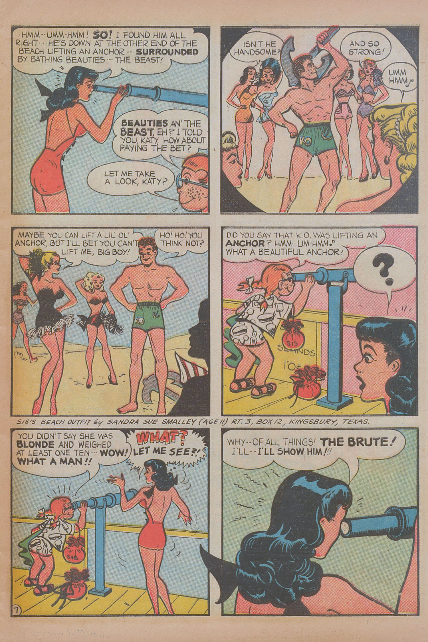 Read online Katy Keene (1949) comic -  Issue #6 - 9