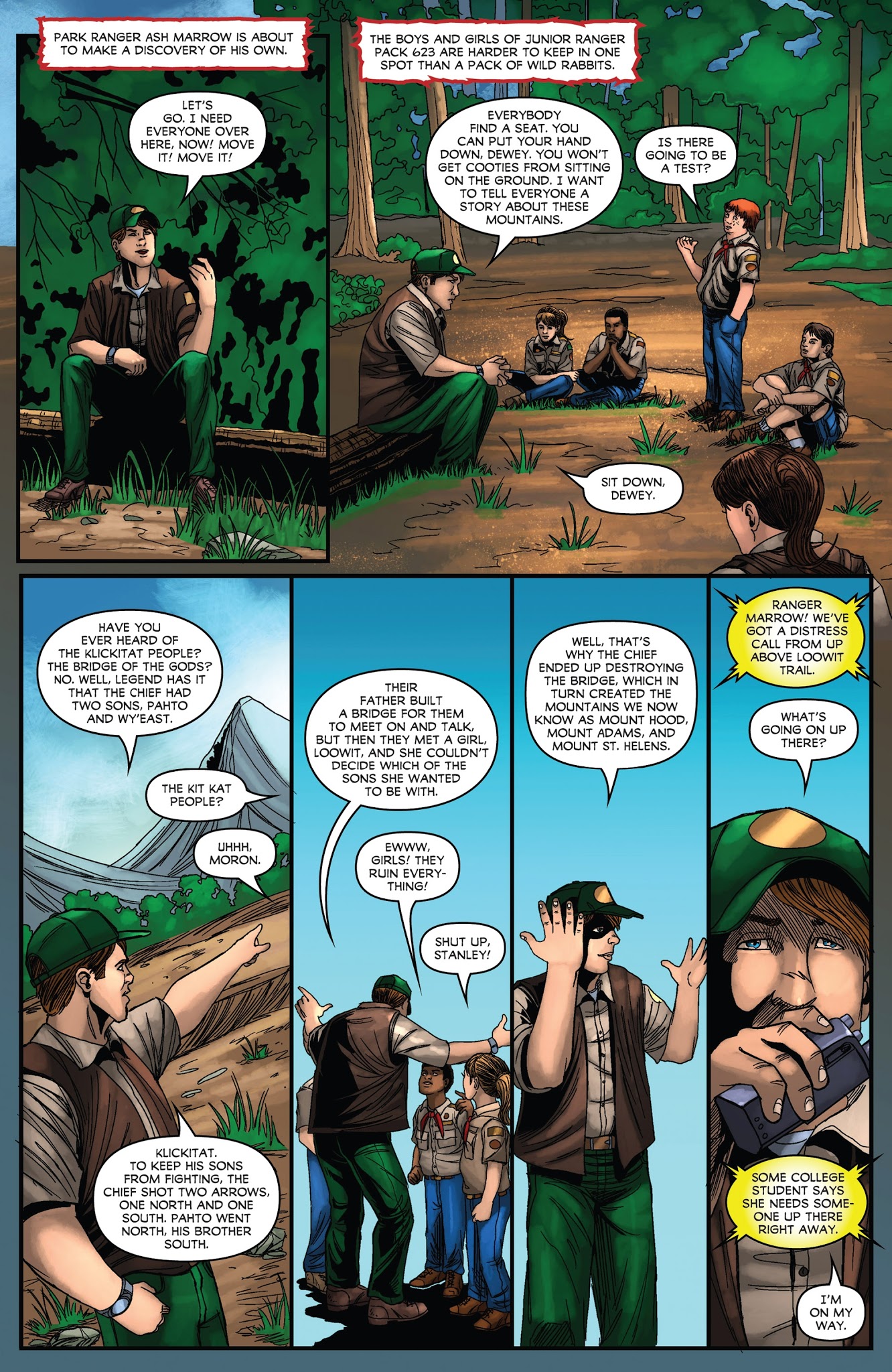 Read online Volcanosaurus comic -  Issue #1 - 7