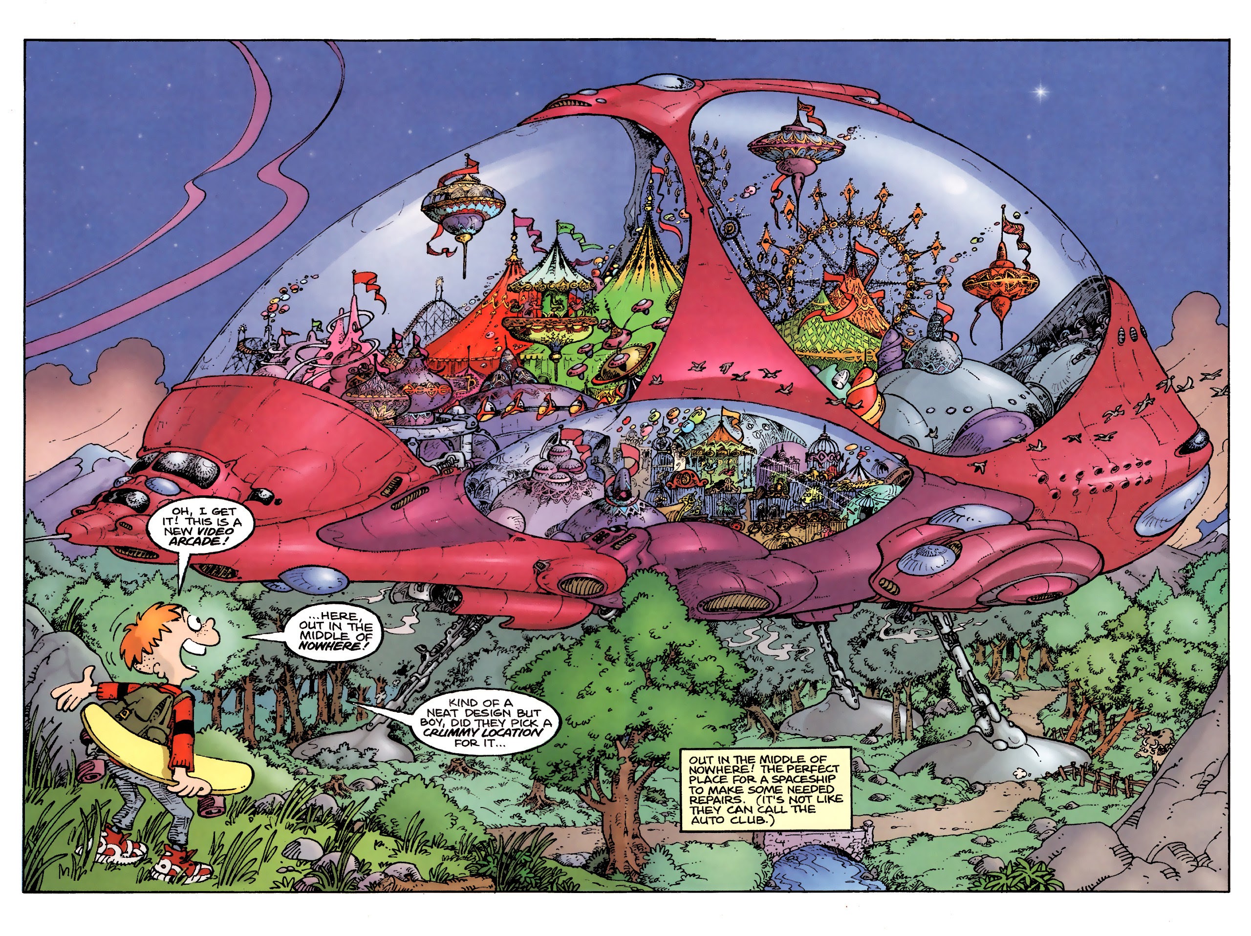Read online Space Circus comic -  Issue #1 - 15