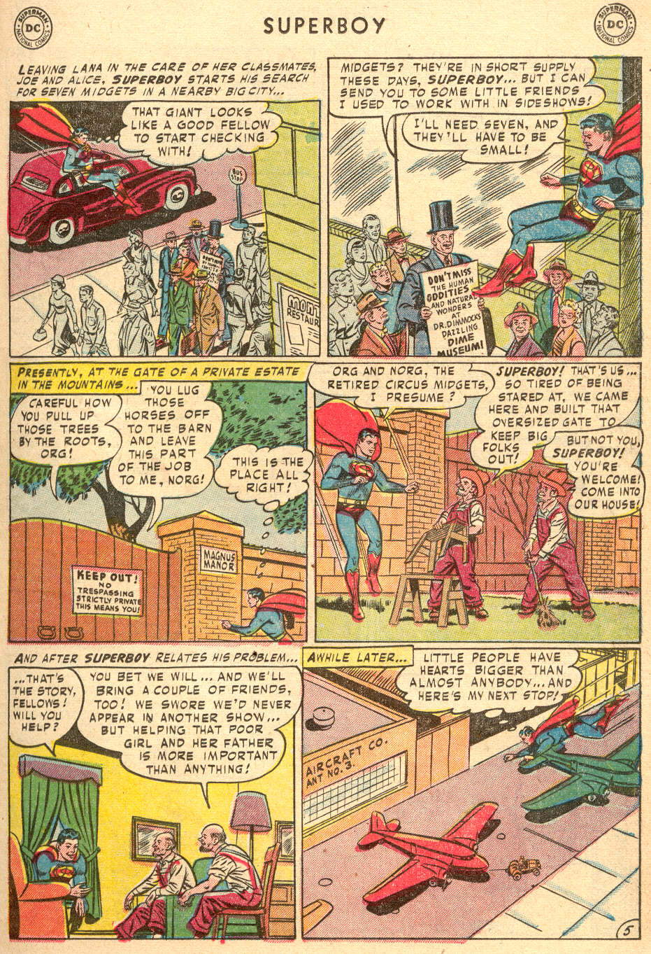 Read online Superboy (1949) comic -  Issue #22 - 17