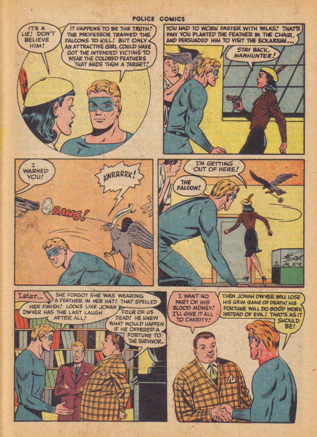 Read online Police Comics comic -  Issue #56 - 47