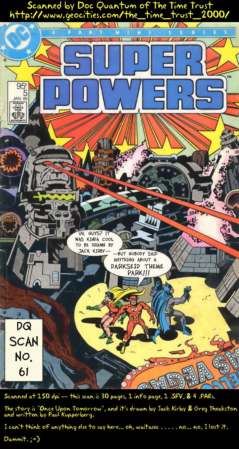 Read online Super Powers (1985) comic -  Issue #5 - 1
