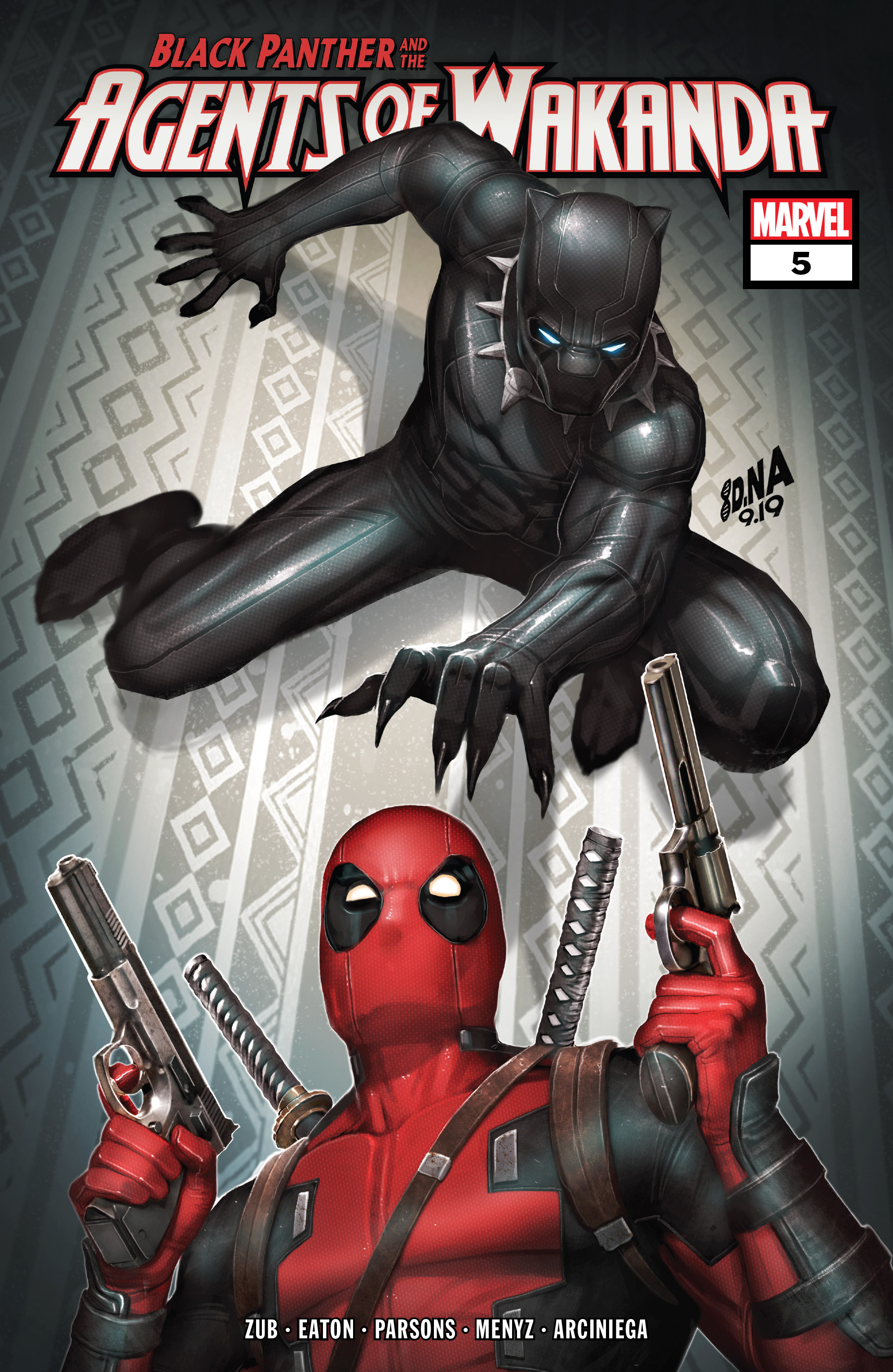 Read online Black Panther and the Agents of Wakanda comic -  Issue #5 - 1