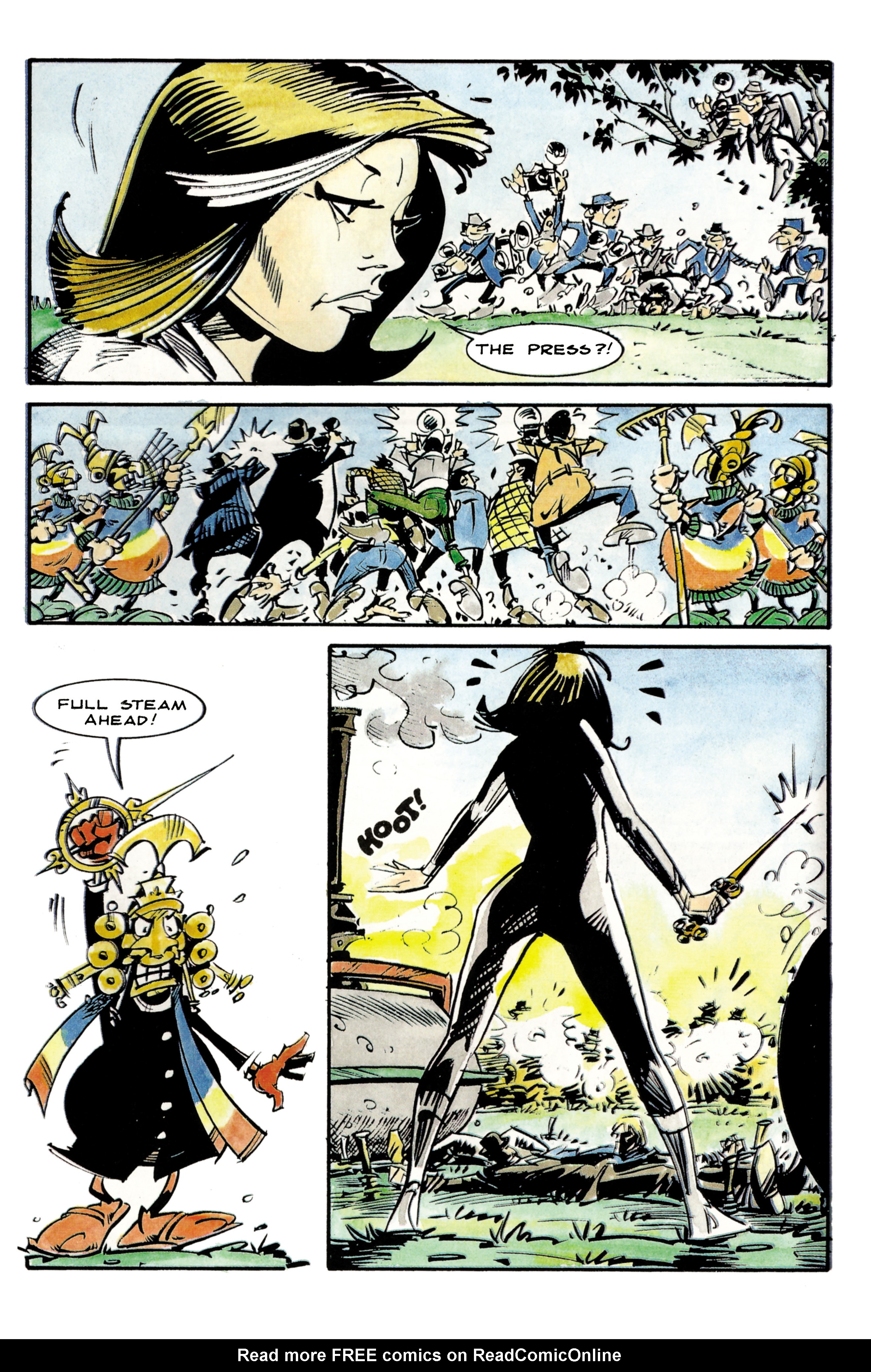 Read online Steed & Mrs. Peel: Golden Game comic -  Issue # Full - 139