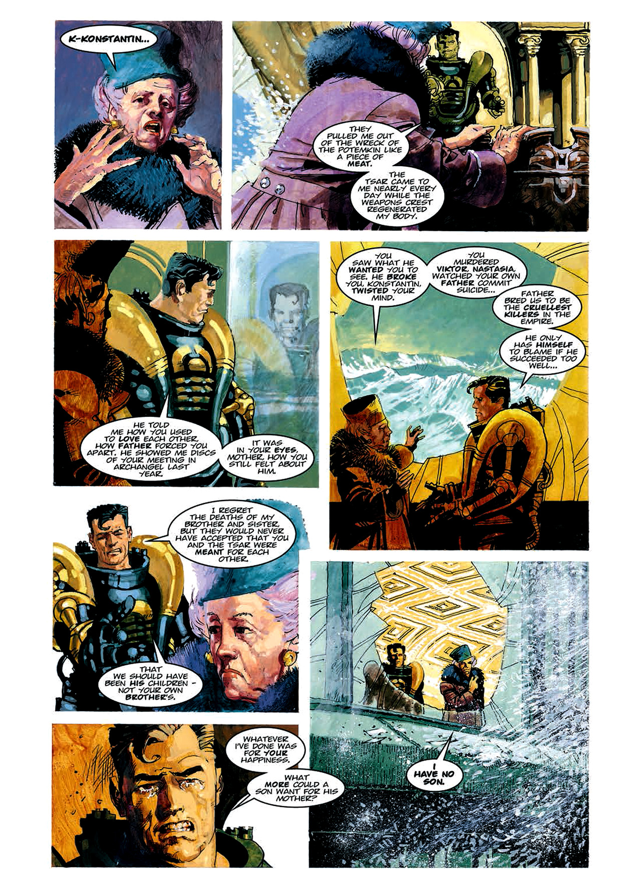 Read online Nikolai Dante comic -  Issue # TPB 5 - 122