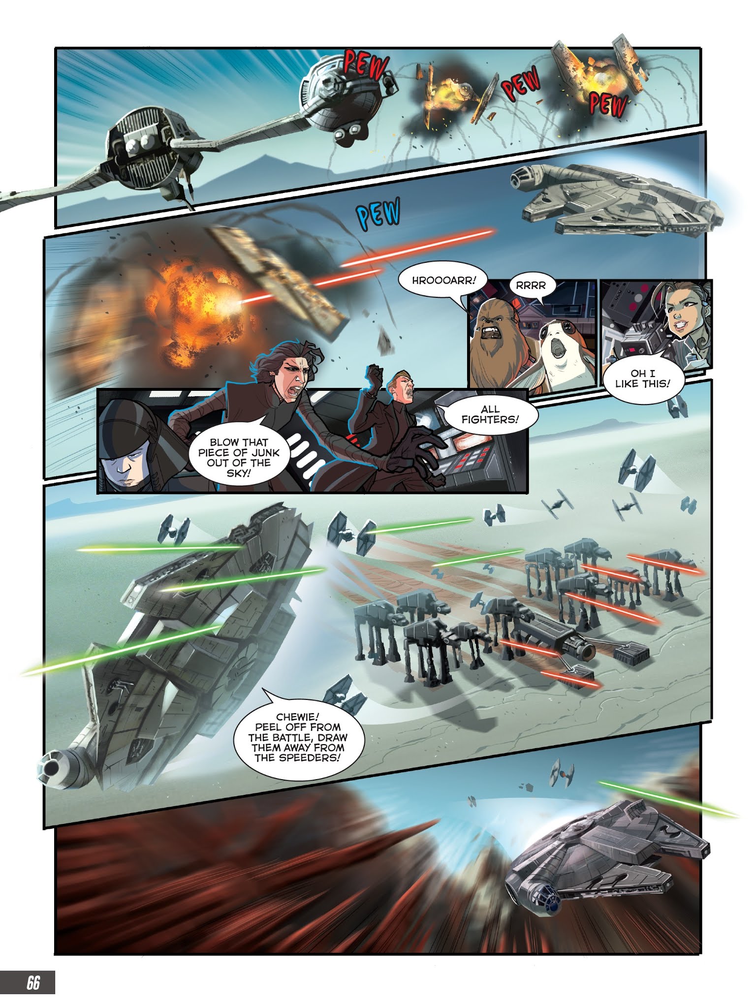 Read online Star Wars: The Last Jedi Graphic Novel Adaptation comic -  Issue # TPB - 68
