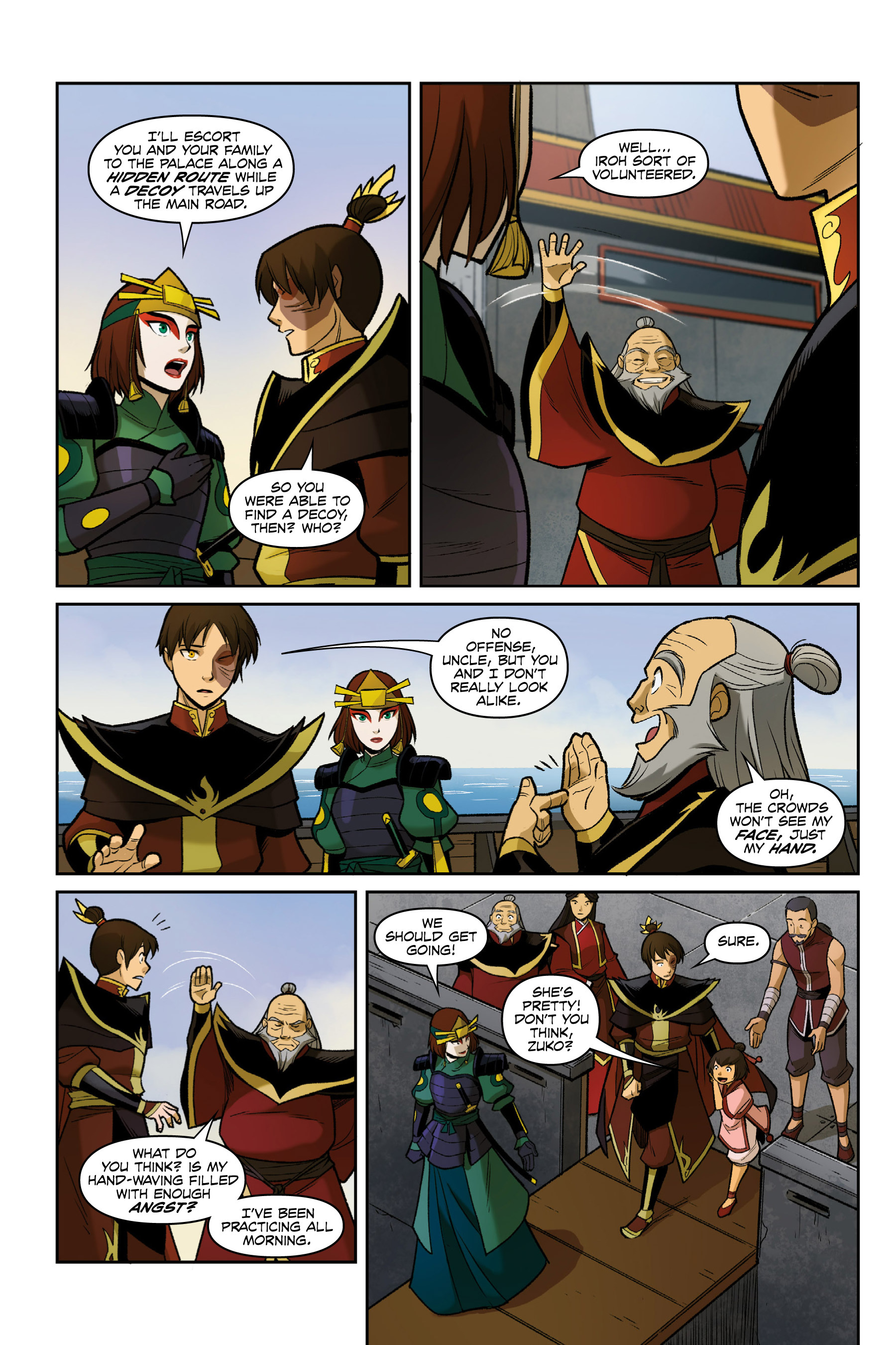 Read online Nickelodeon Avatar: The Last Airbender - Smoke and Shadow comic -  Issue # Part 1 - 33
