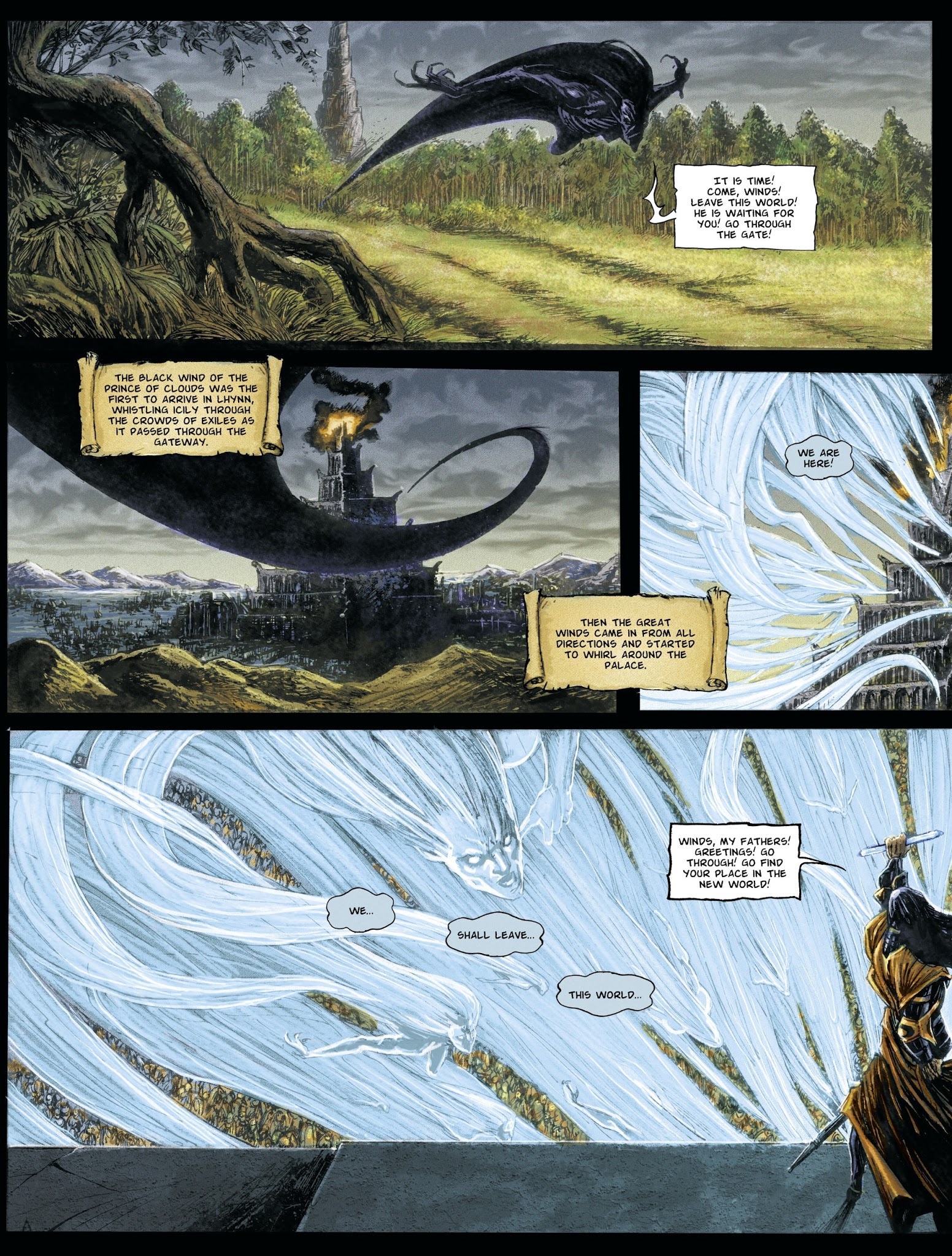 Read online The Black Moon Chronicles comic -  Issue #14 - 32