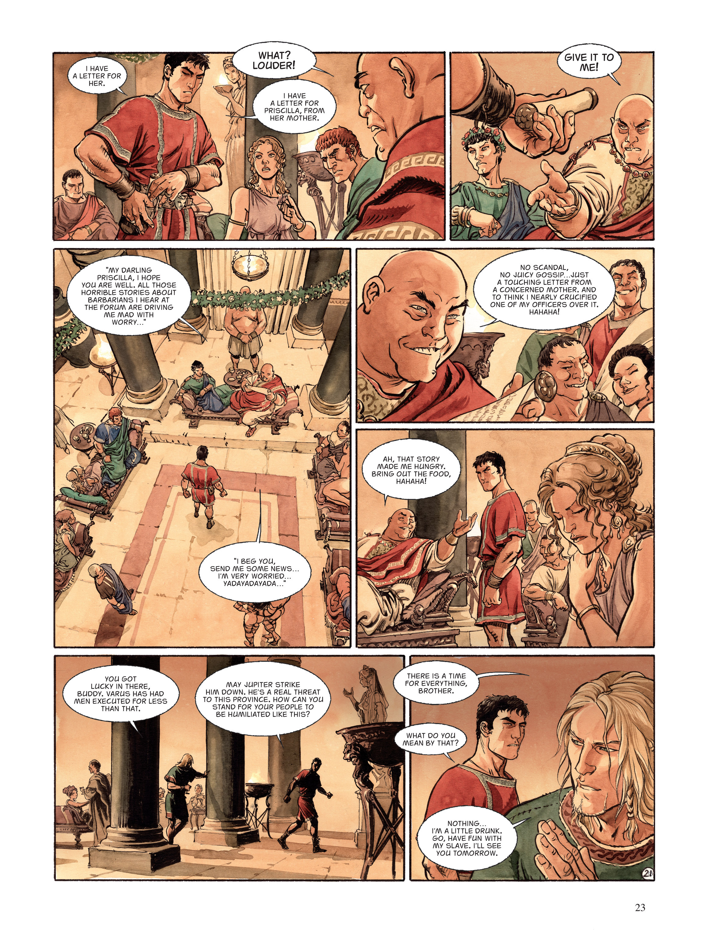 Read online The Eagles of Rome comic -  Issue # TPB 3 - 24
