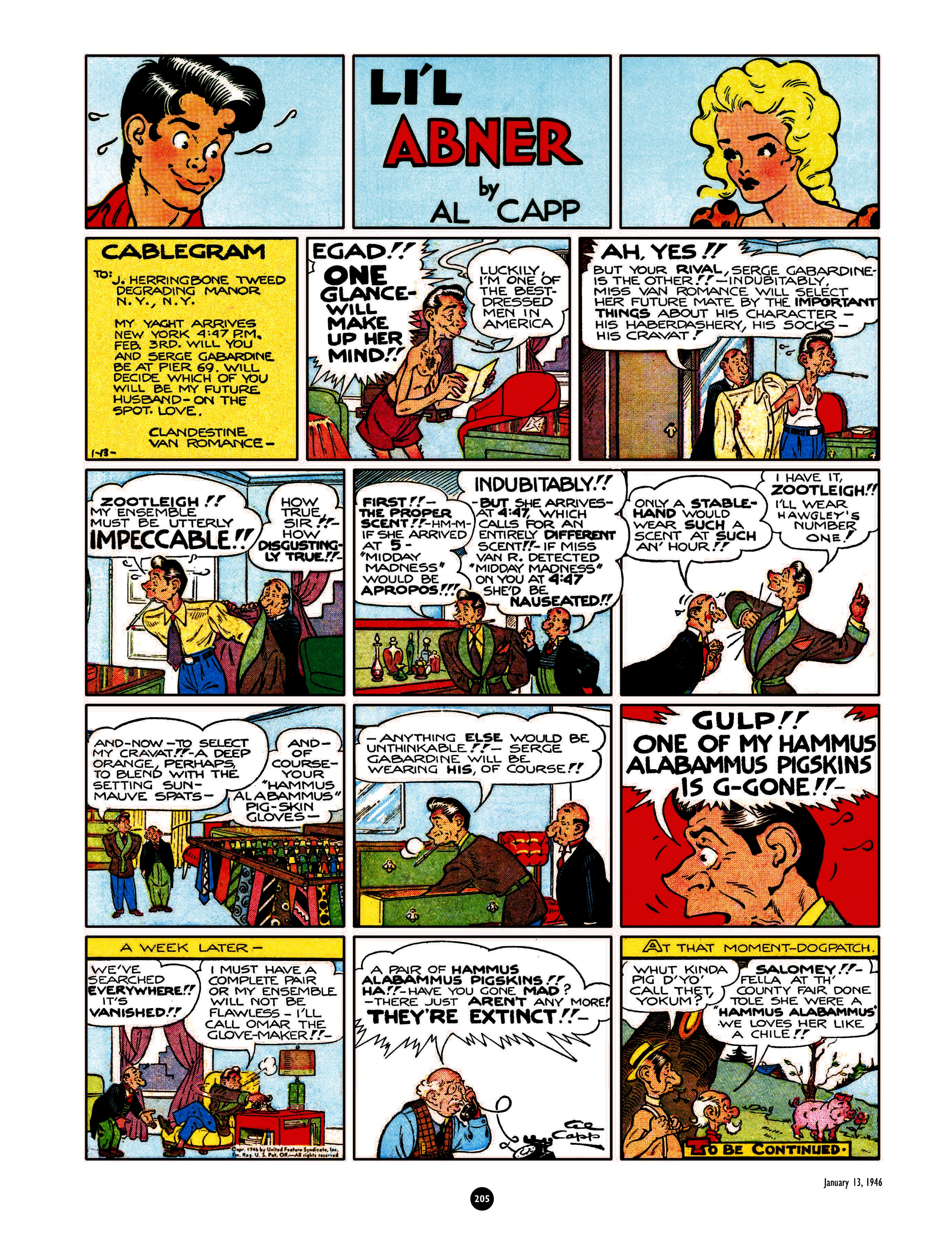 Read online Al Capp's Li'l Abner Complete Daily & Color Sunday Comics comic -  Issue # TPB 6 (Part 3) - 6