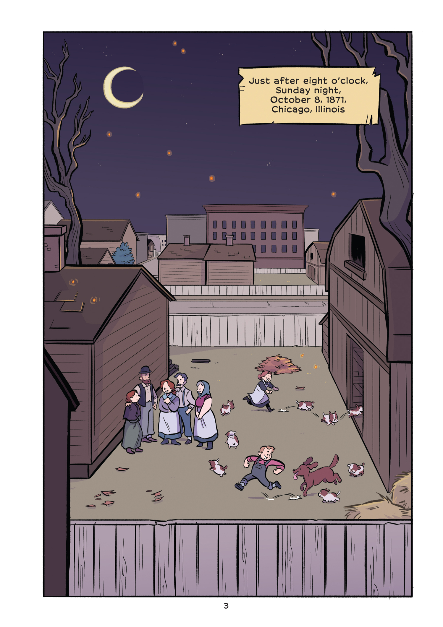 Read online History Comics comic -  Issue # The Great Chicago Fire: Rising From the Ashes - 12