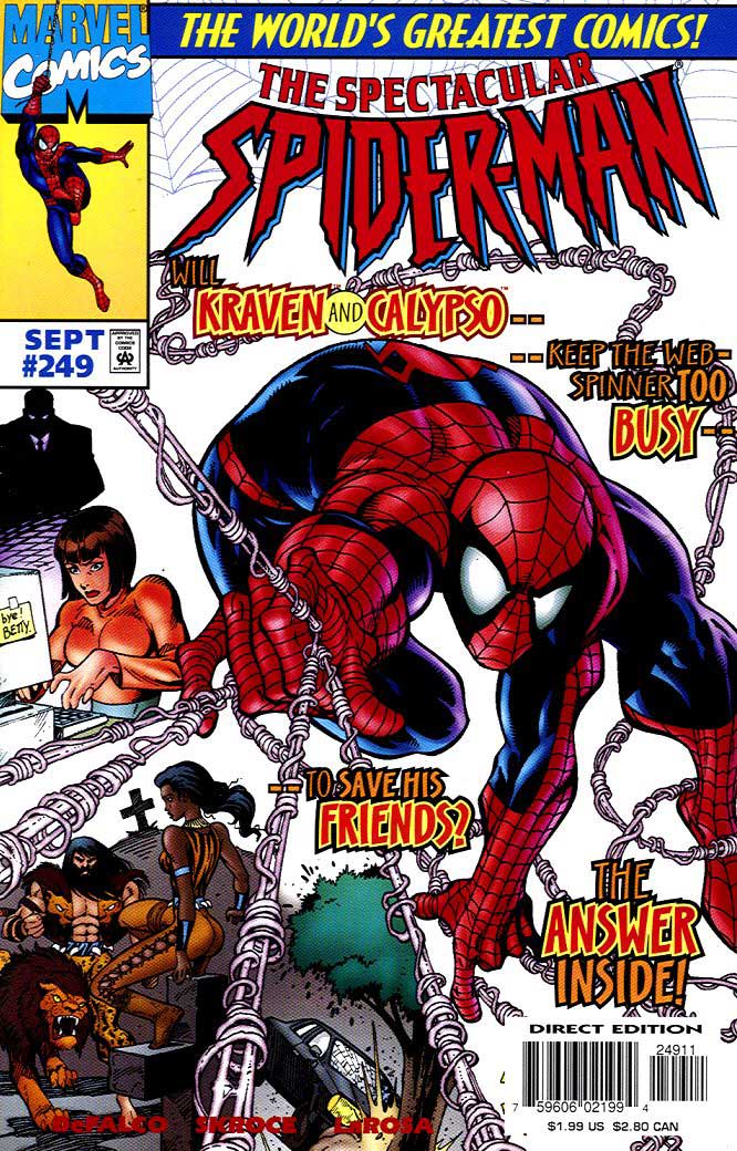 Read online The Spectacular Spider-Man (1976) comic -  Issue #249 - 1