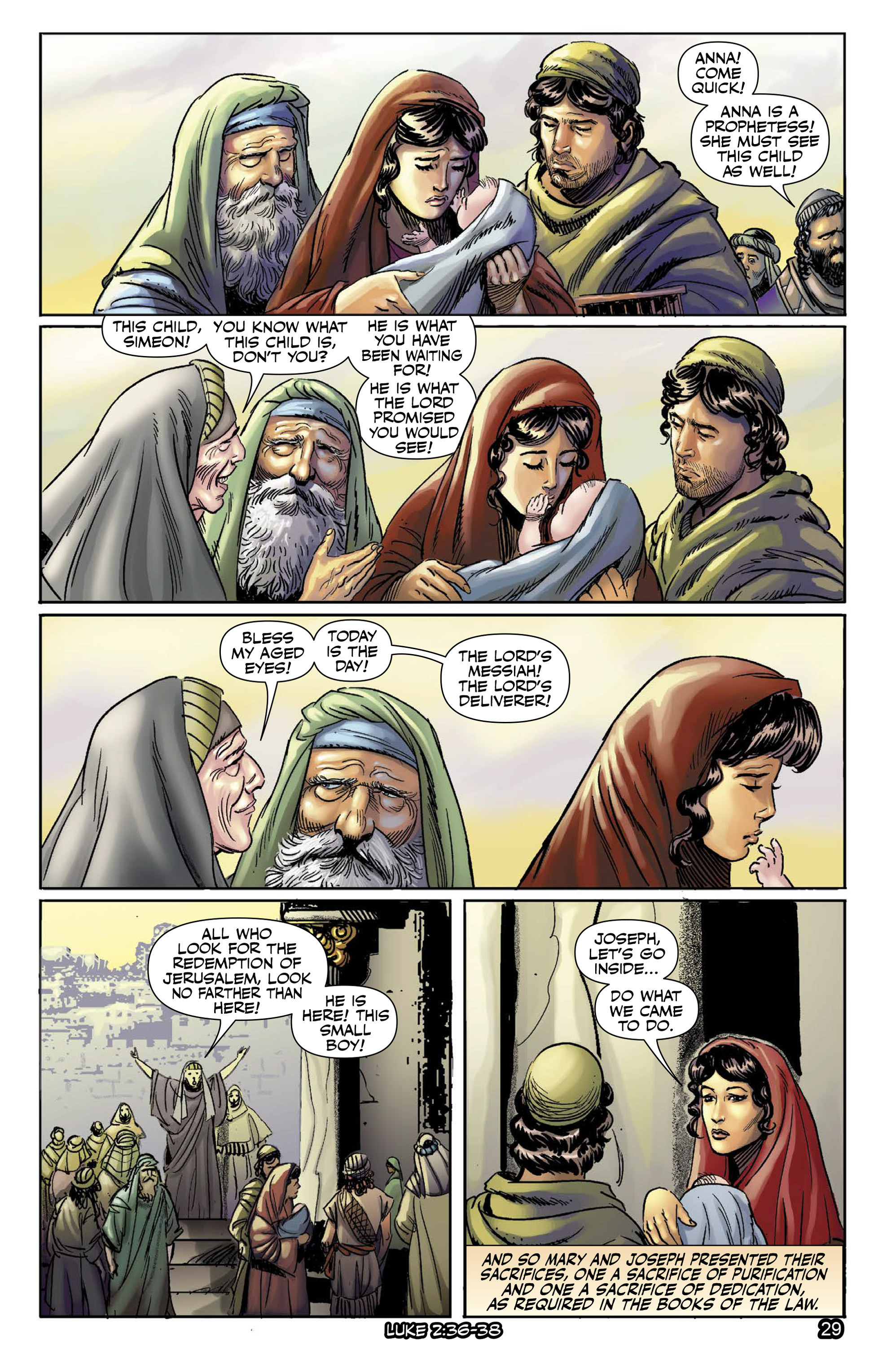 Read online The Kingstone Bible comic -  Issue #9 - 33