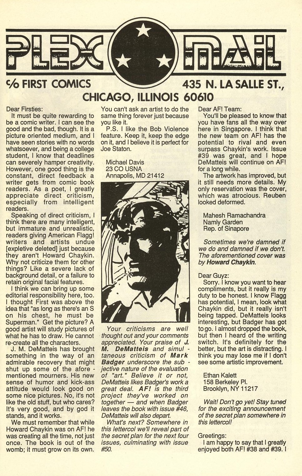 Read online American Flagg! comic -  Issue #42 - 35