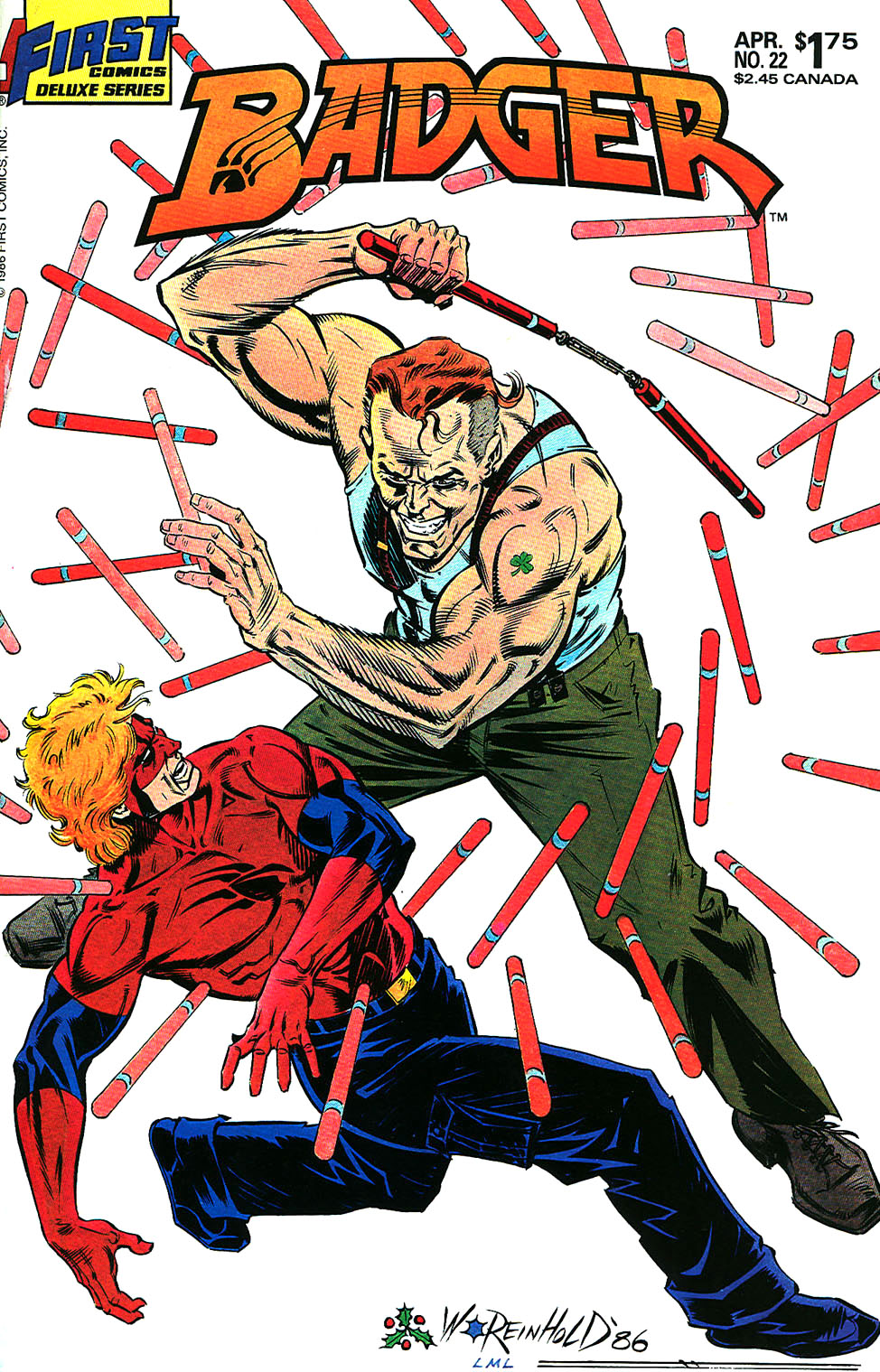 Read online The Badger comic -  Issue #22 - 1