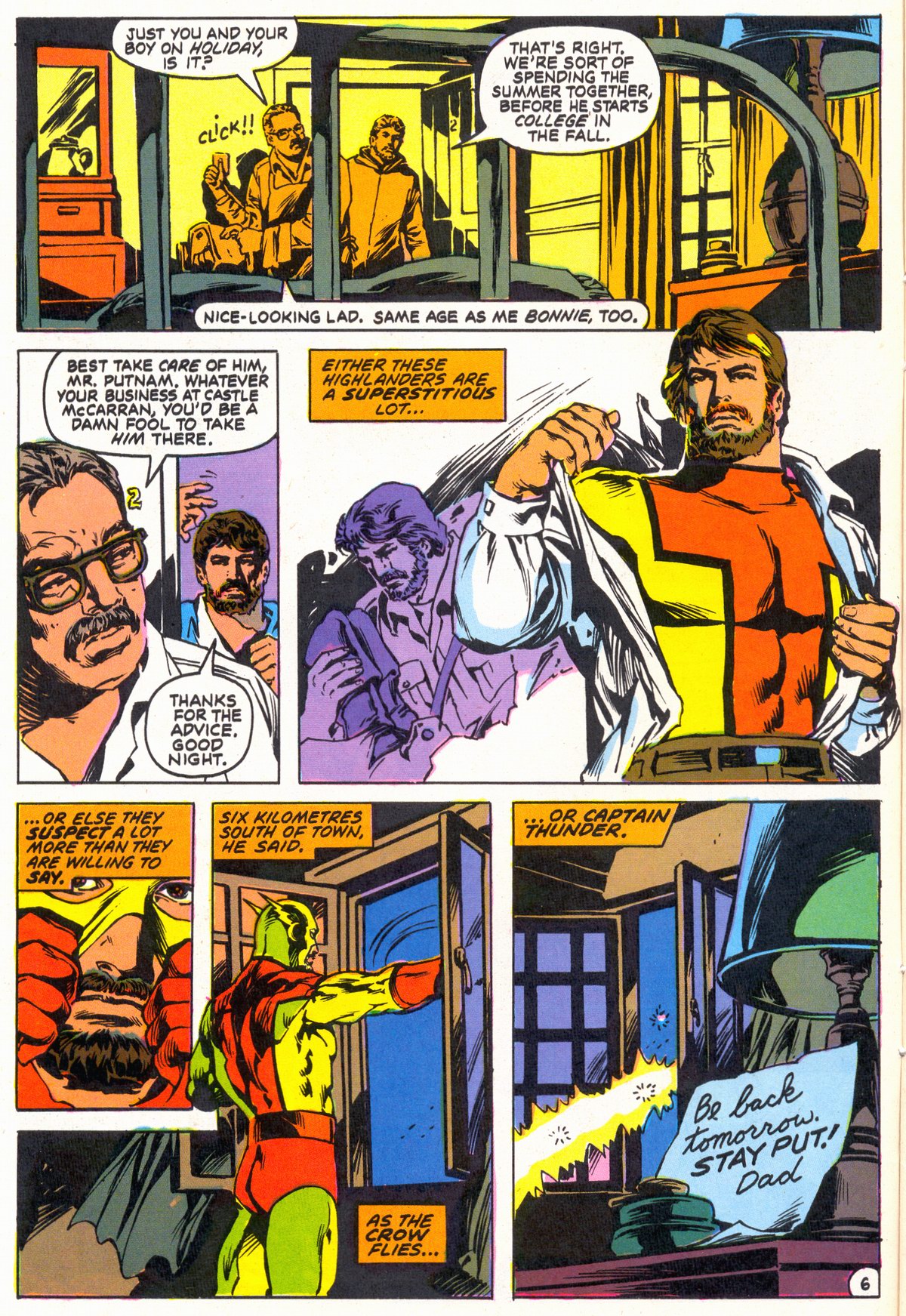 Read online Captain Thunder and Blue Bolt comic -  Issue #5 - 8