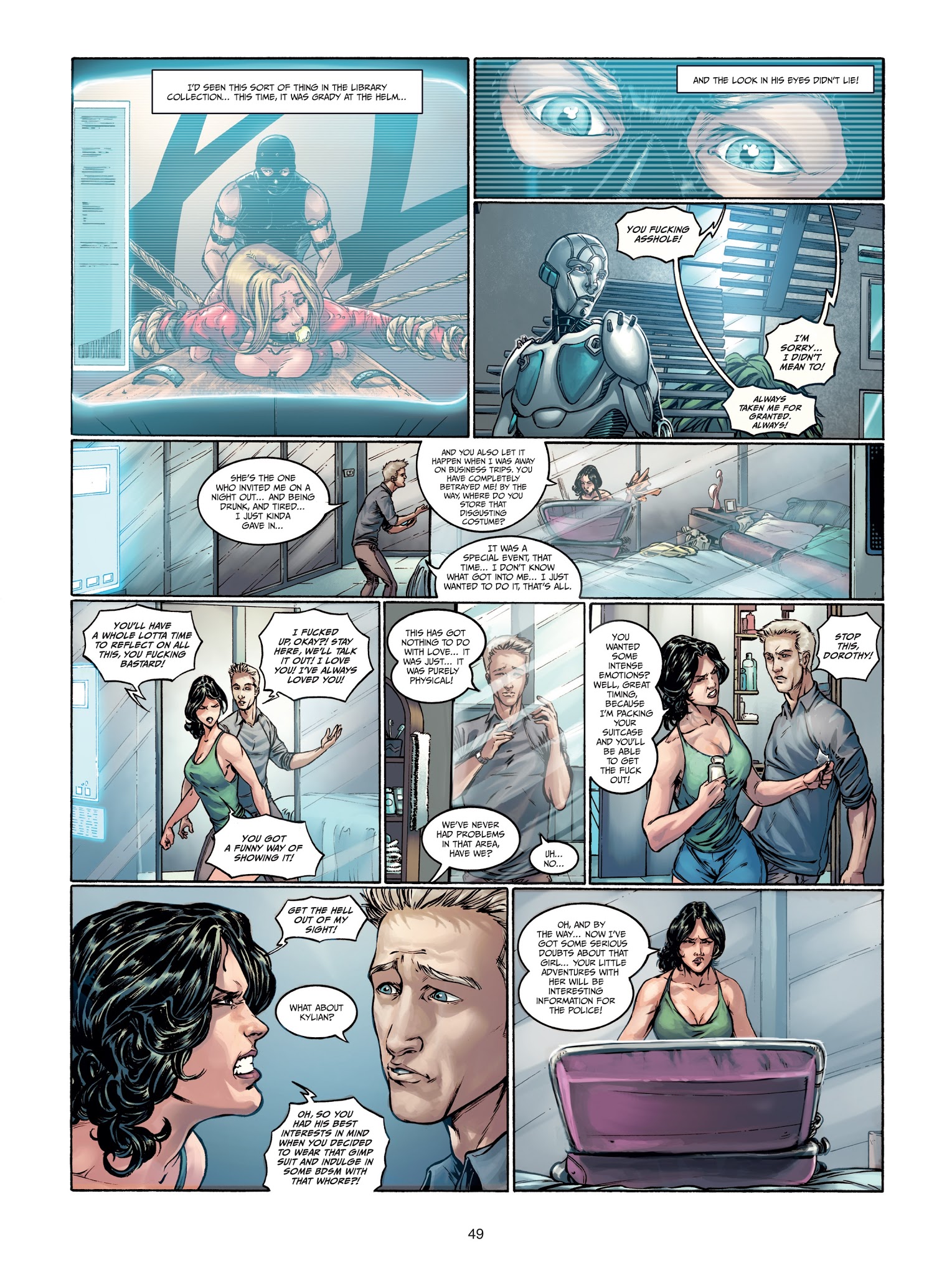 Read online Androïds comic -  Issue #4 - 49