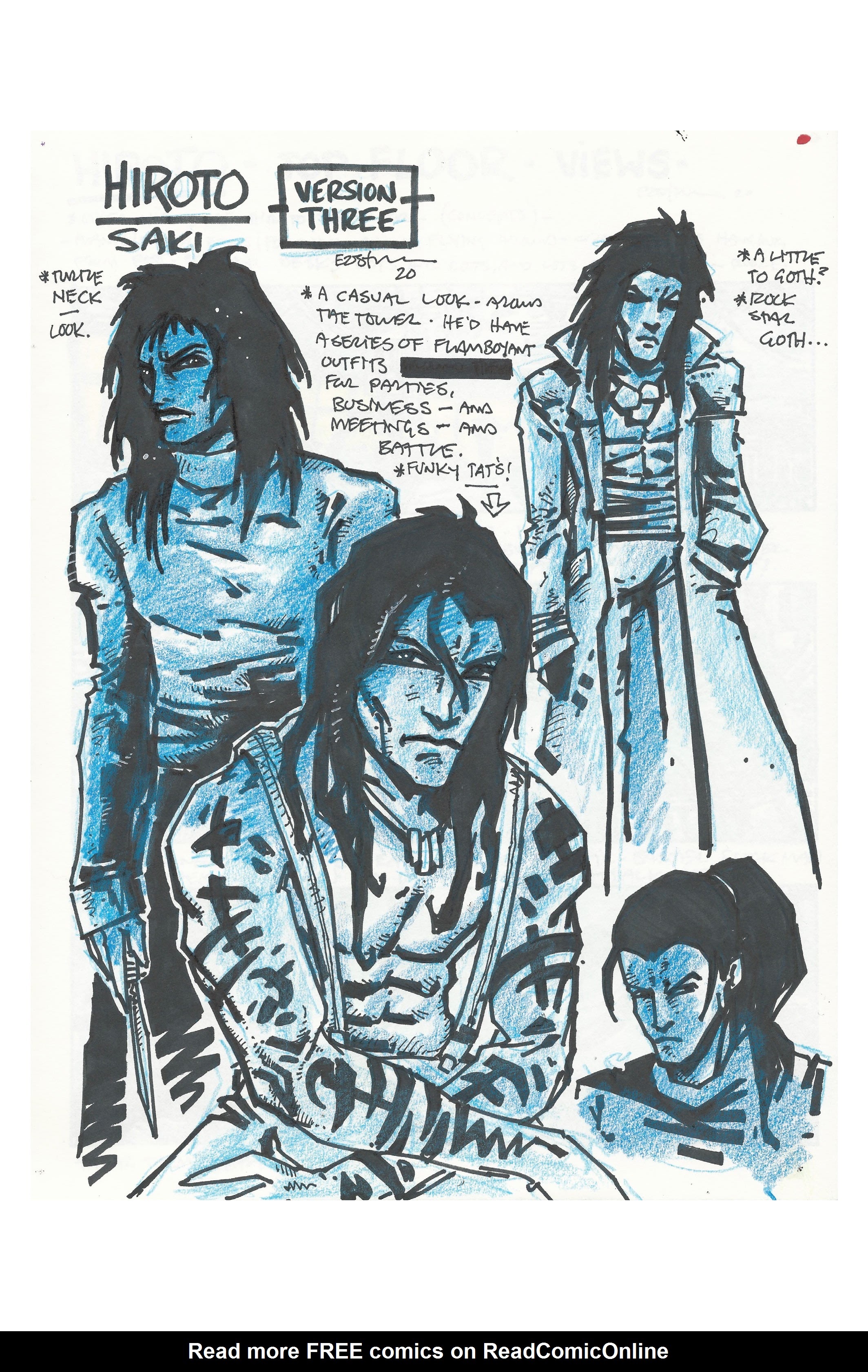 Read online Teenage Mutant Ninja Turtles: The Last Ronin Design Archive comic -  Issue # Full - 32