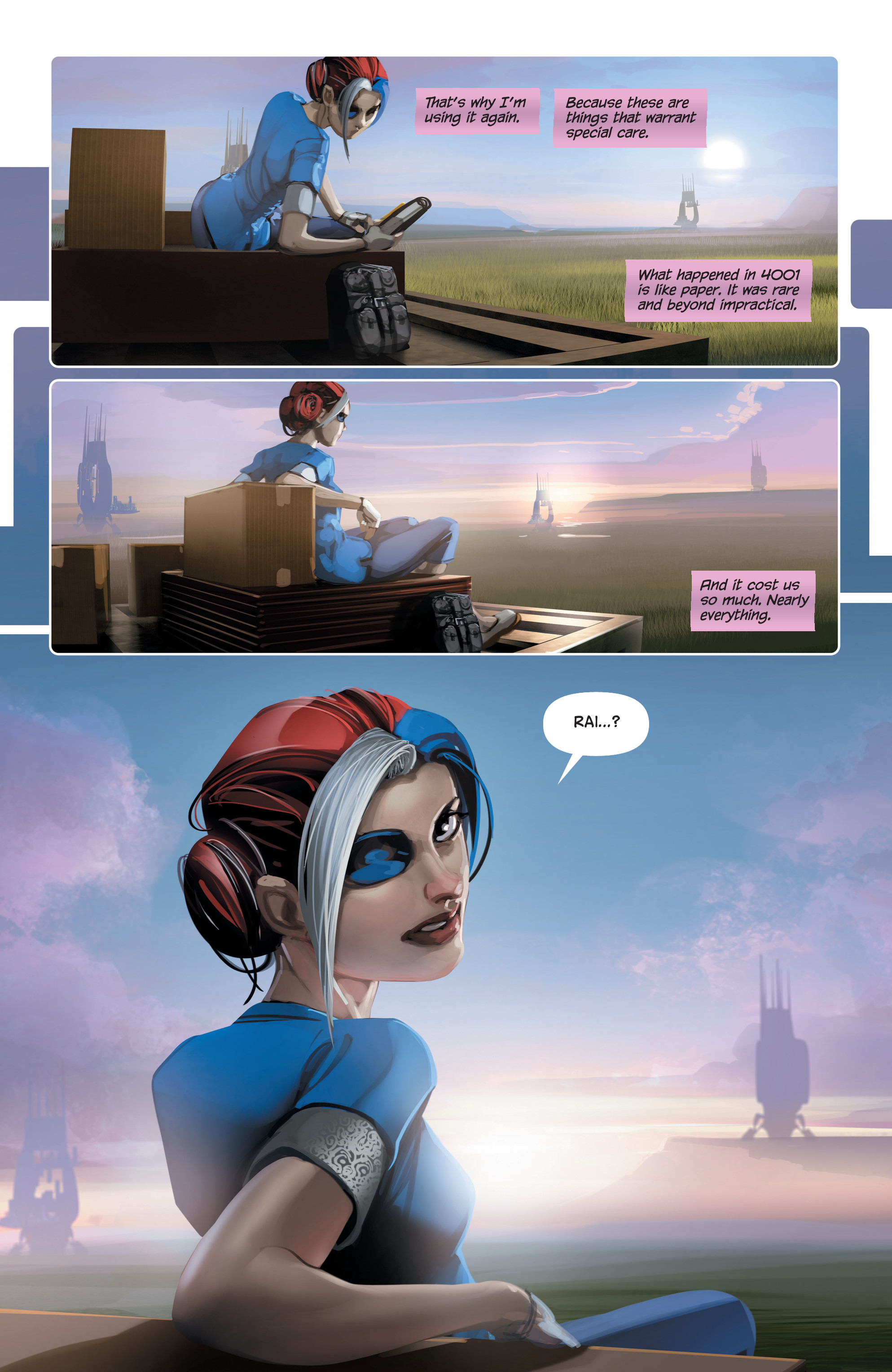 Read online 4001 A.D. comic -  Issue #4 - 18