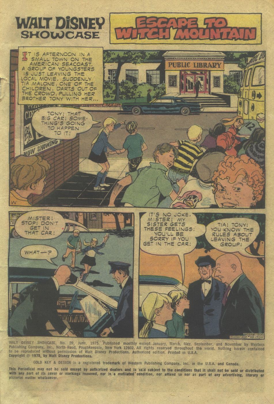 Read online Walt Disney Showcase (1970) comic -  Issue #29 - 3