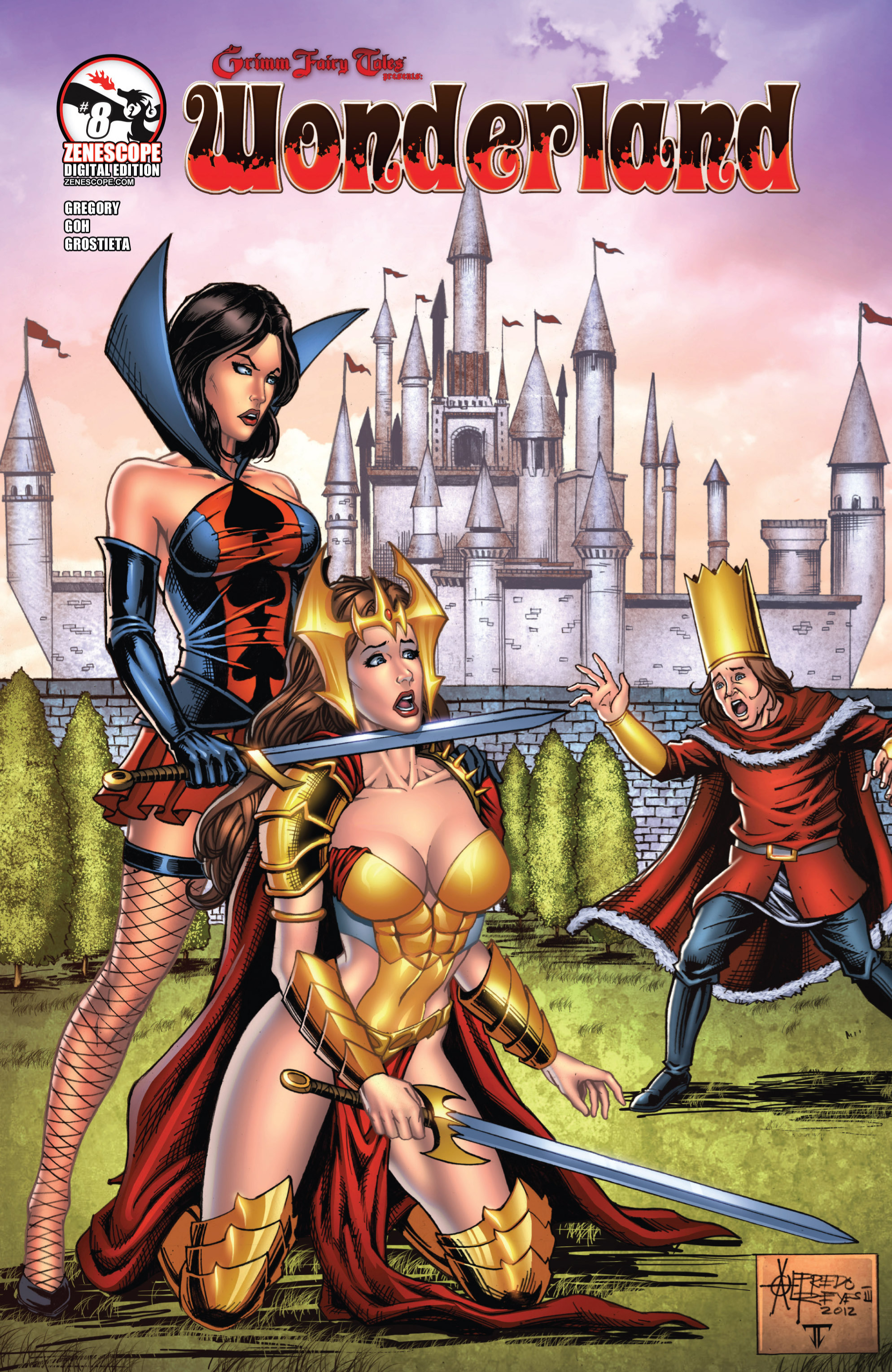 Read online Grimm Fairy Tales presents Wonderland comic -  Issue #8 - 1