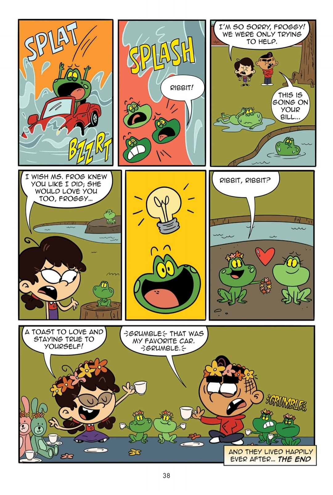 Read online The Loud House Love Out Loud Special comic -  Issue # Full - 39