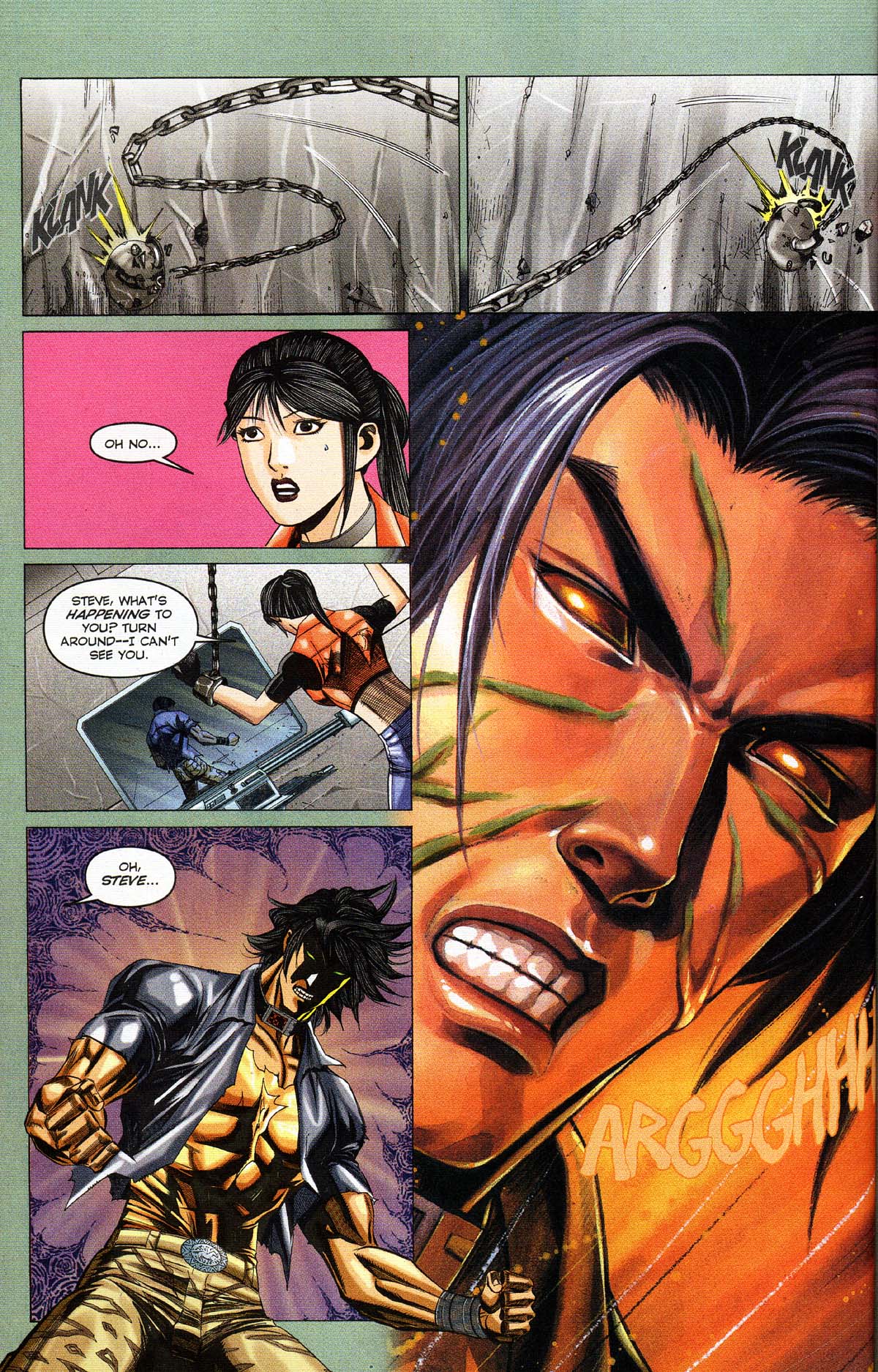 Read online Resident Evil Code: Veronica comic -  Issue #4 - 32