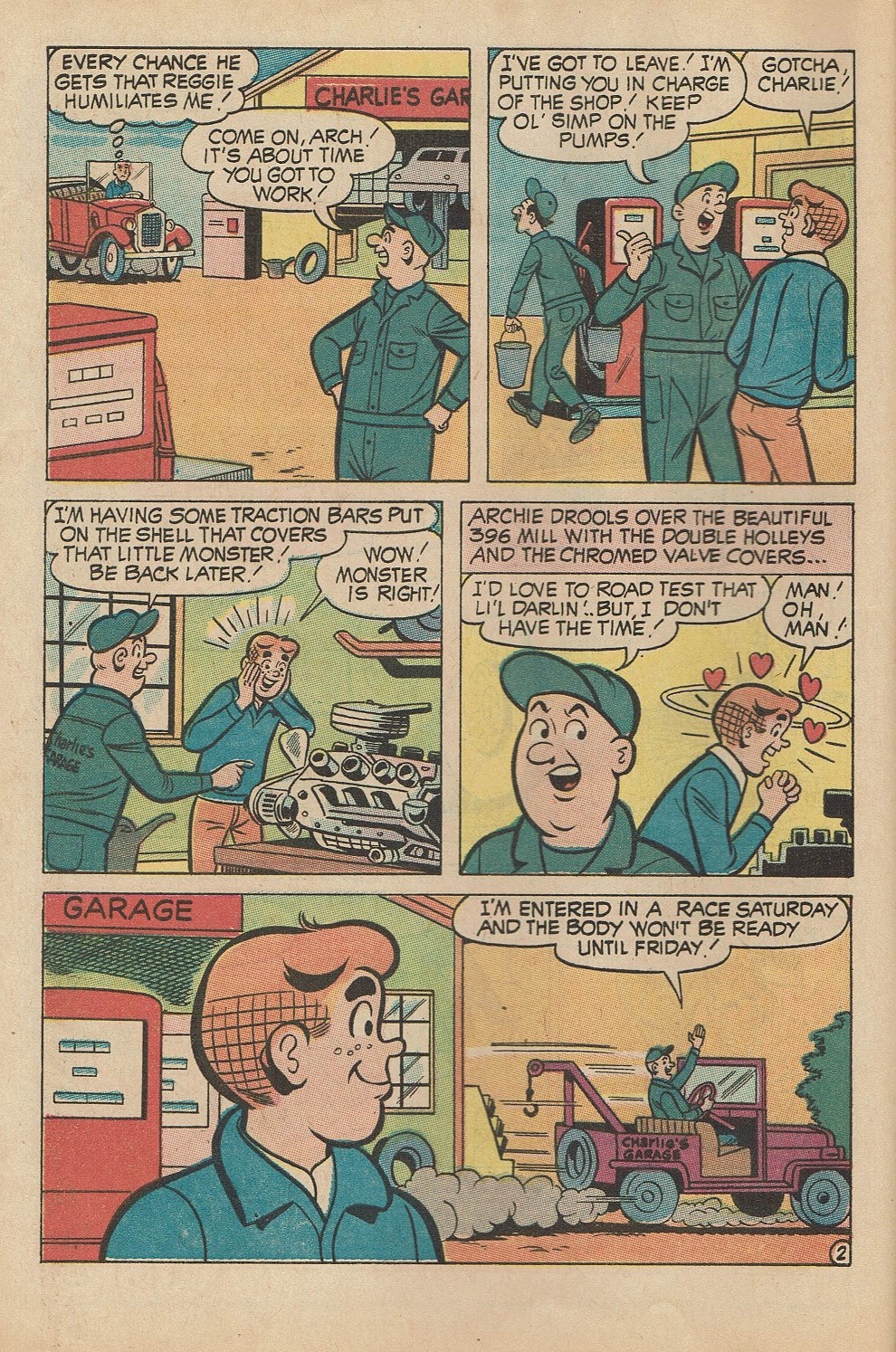 Read online Reggie and Me (1966) comic -  Issue #44 - 4