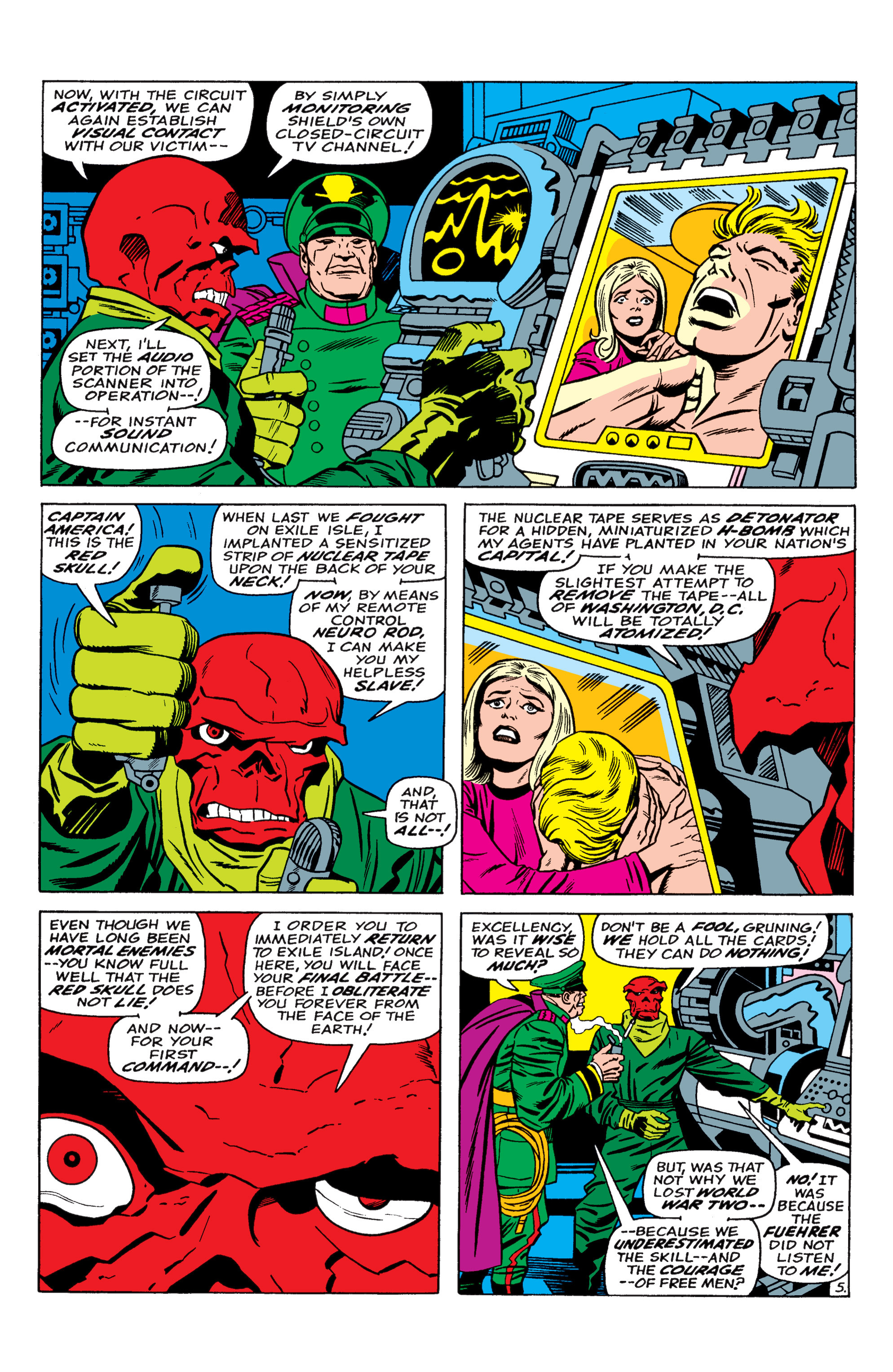 Read online Marvel Masterworks: Captain America comic -  Issue # TPB 3 (Part 1) - 74