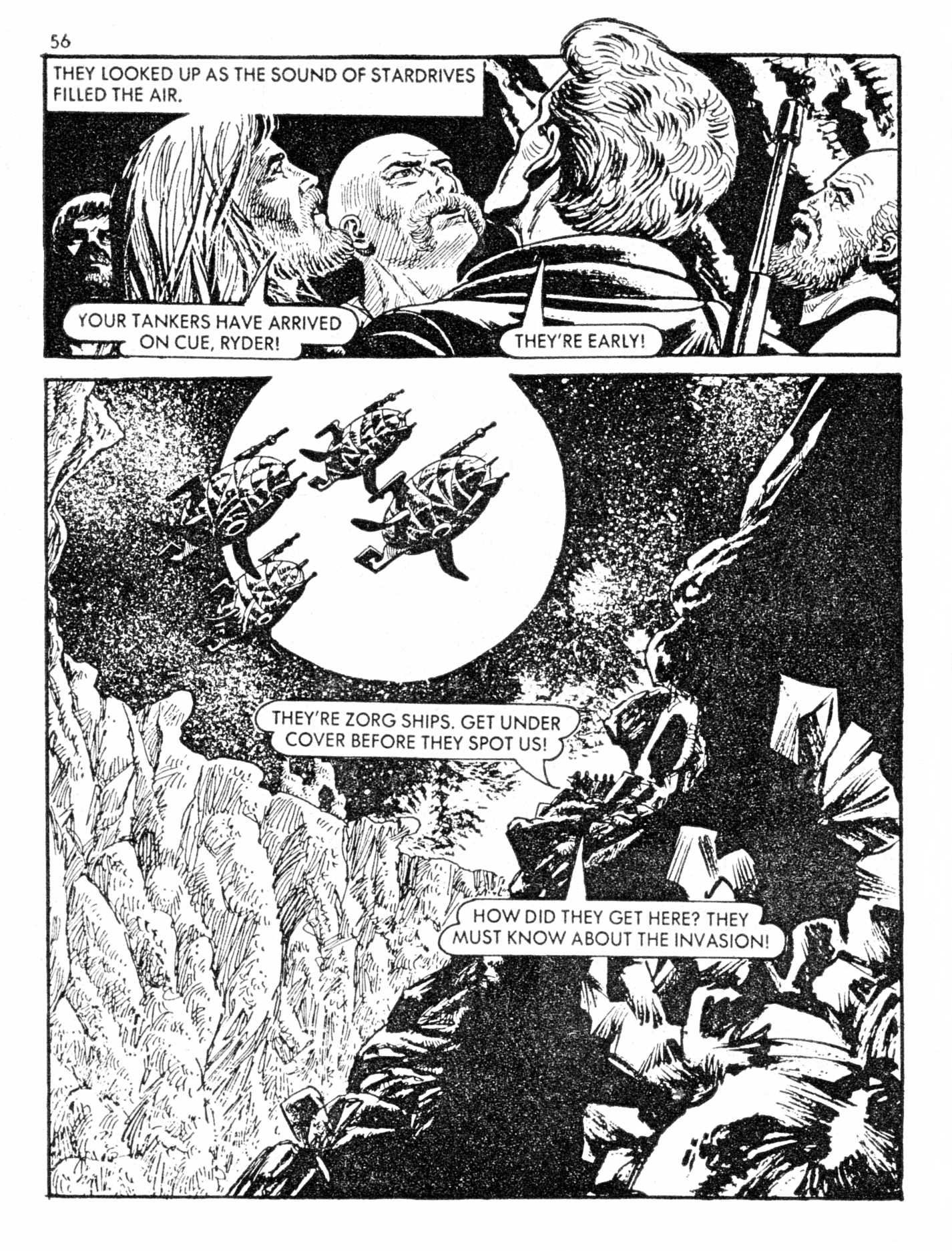 Read online Starblazer comic -  Issue #147 - 56