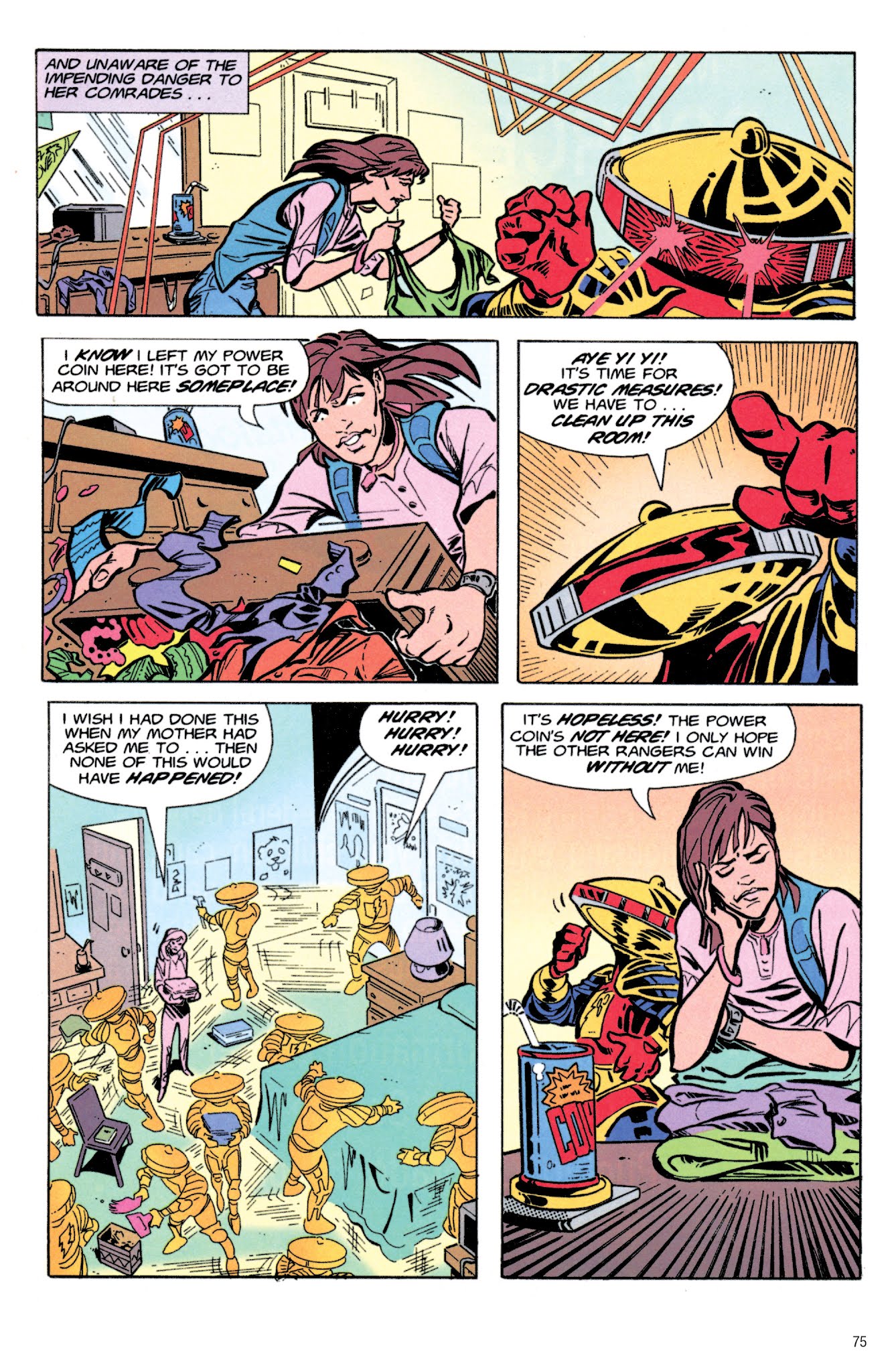 Read online Mighty Morphin Power Rangers Archive comic -  Issue # TPB 1 (Part 1) - 75