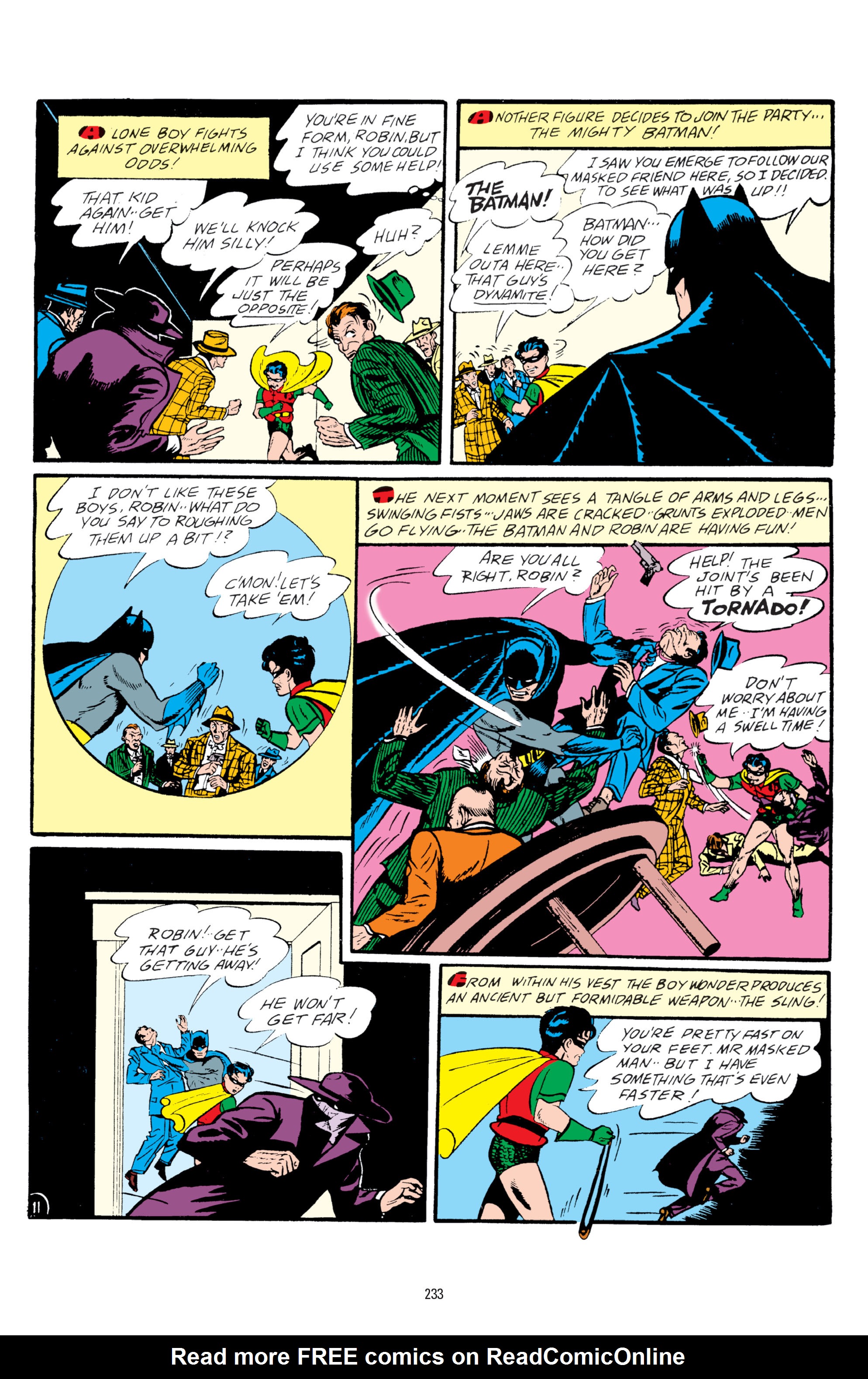 Read online Batman: The Golden Age Omnibus comic -  Issue # TPB 1 - 233