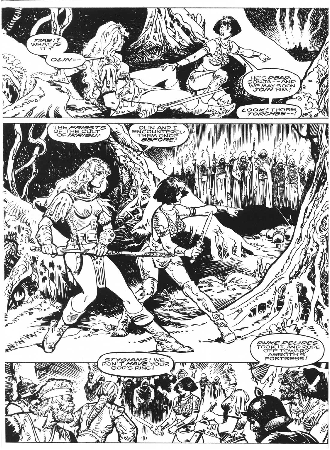Read online The Savage Sword Of Conan comic -  Issue #233 - 31