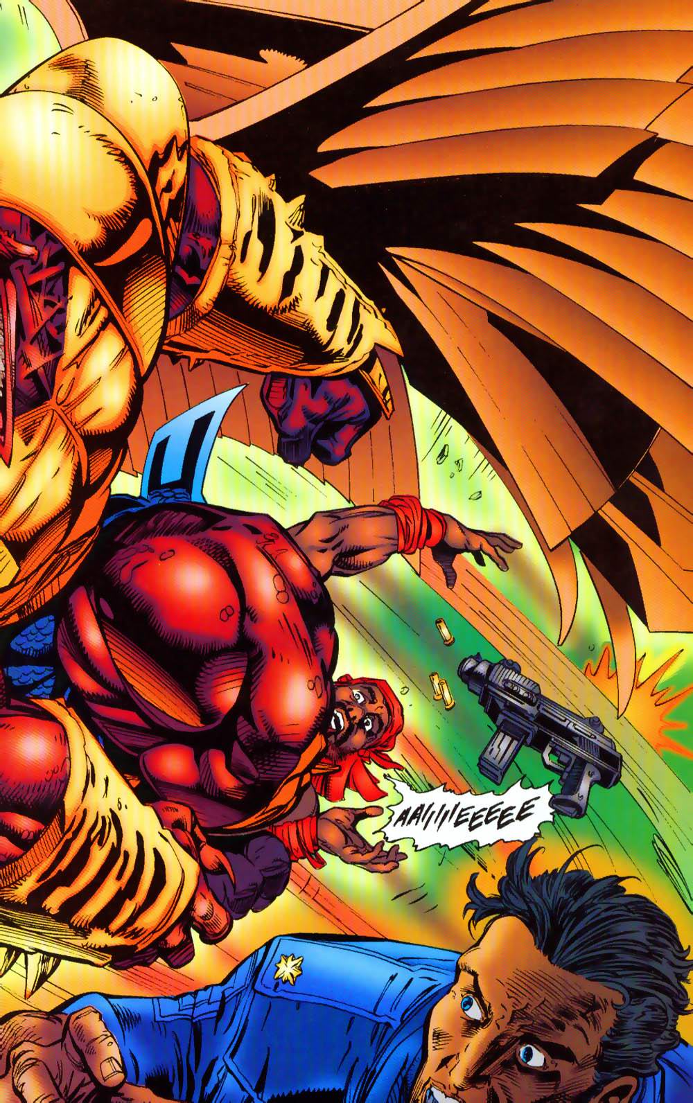Read online Leonard Nimoy's Primortals (1995) comic -  Issue #8 - 4