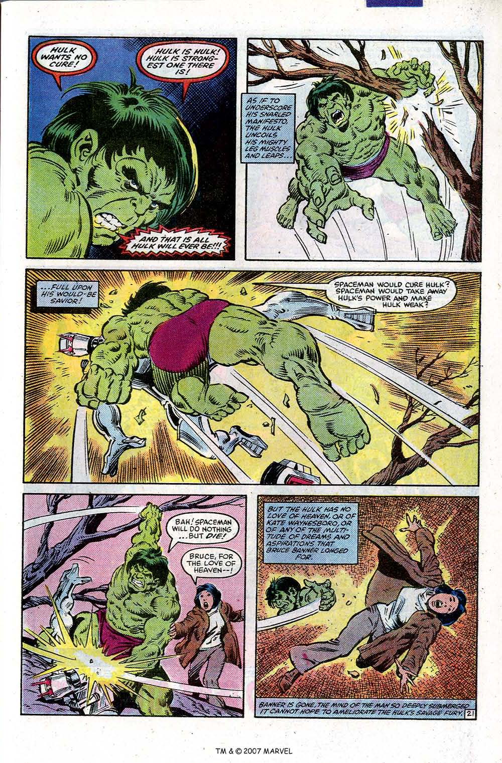 Read online The Incredible Hulk (1968) comic -  Issue #296 - 31